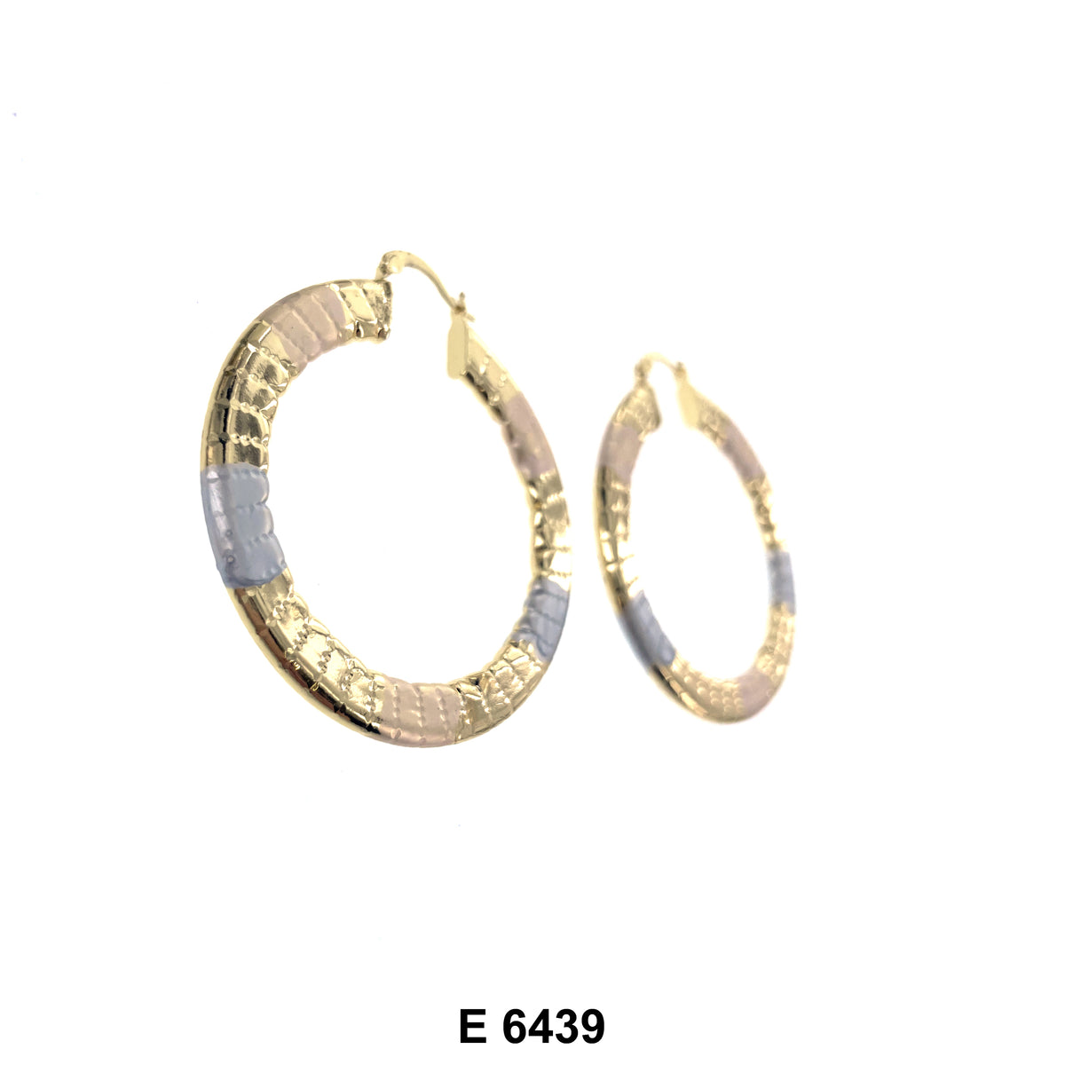 Engraved Hoop Earrings E 6439 – Kaashusa