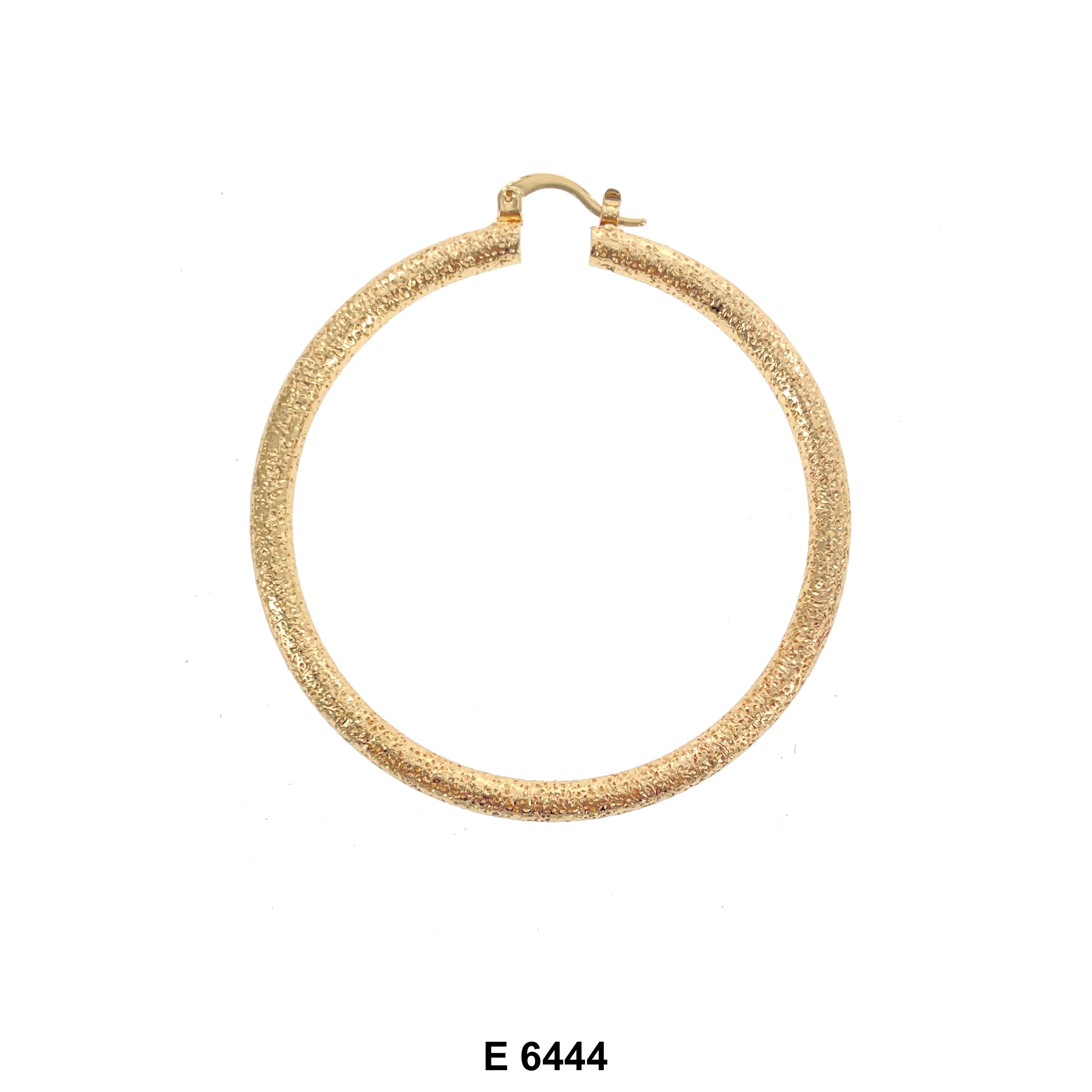 Engraved Hoop Earrings E 6444