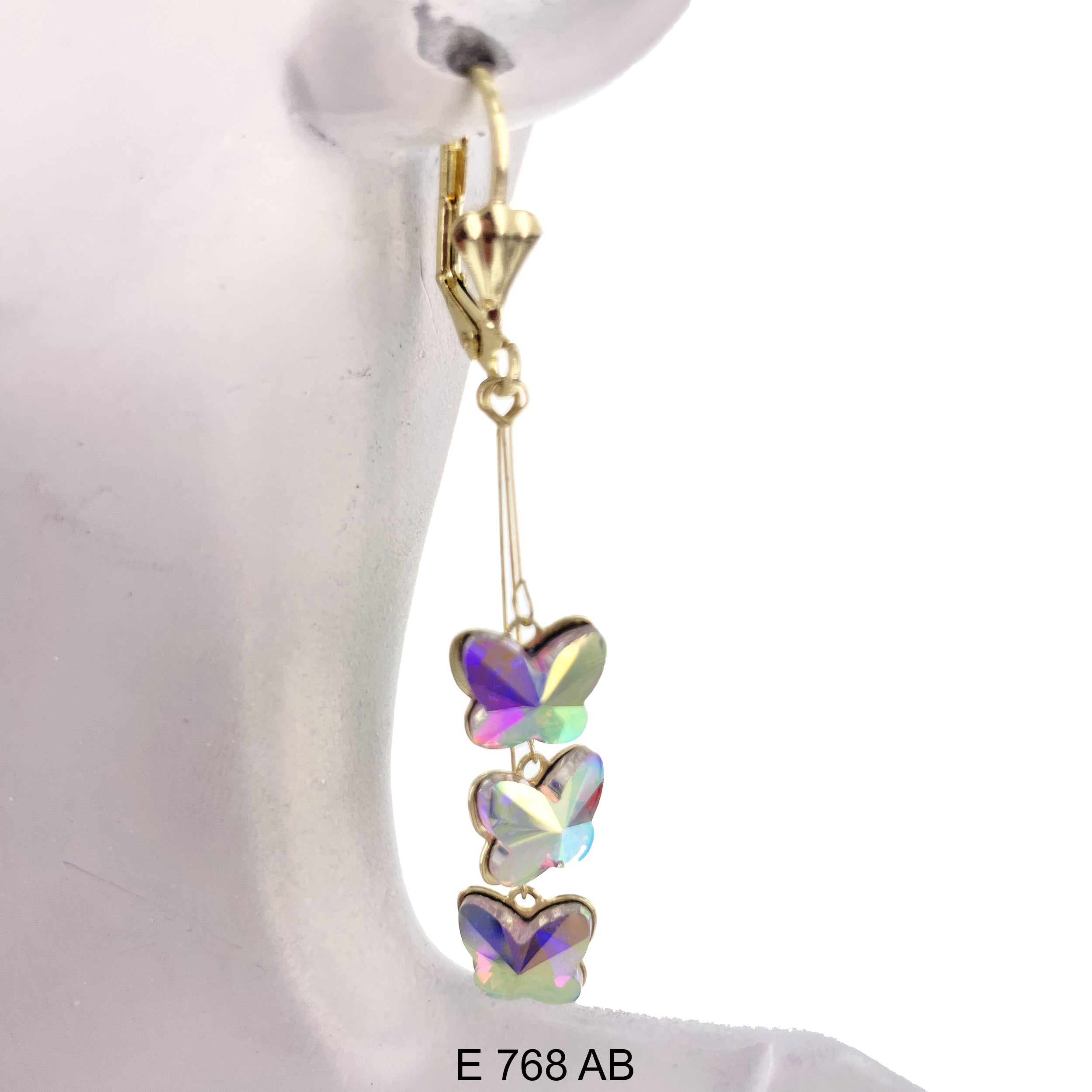 Duck Paw Earrings E 768 AB