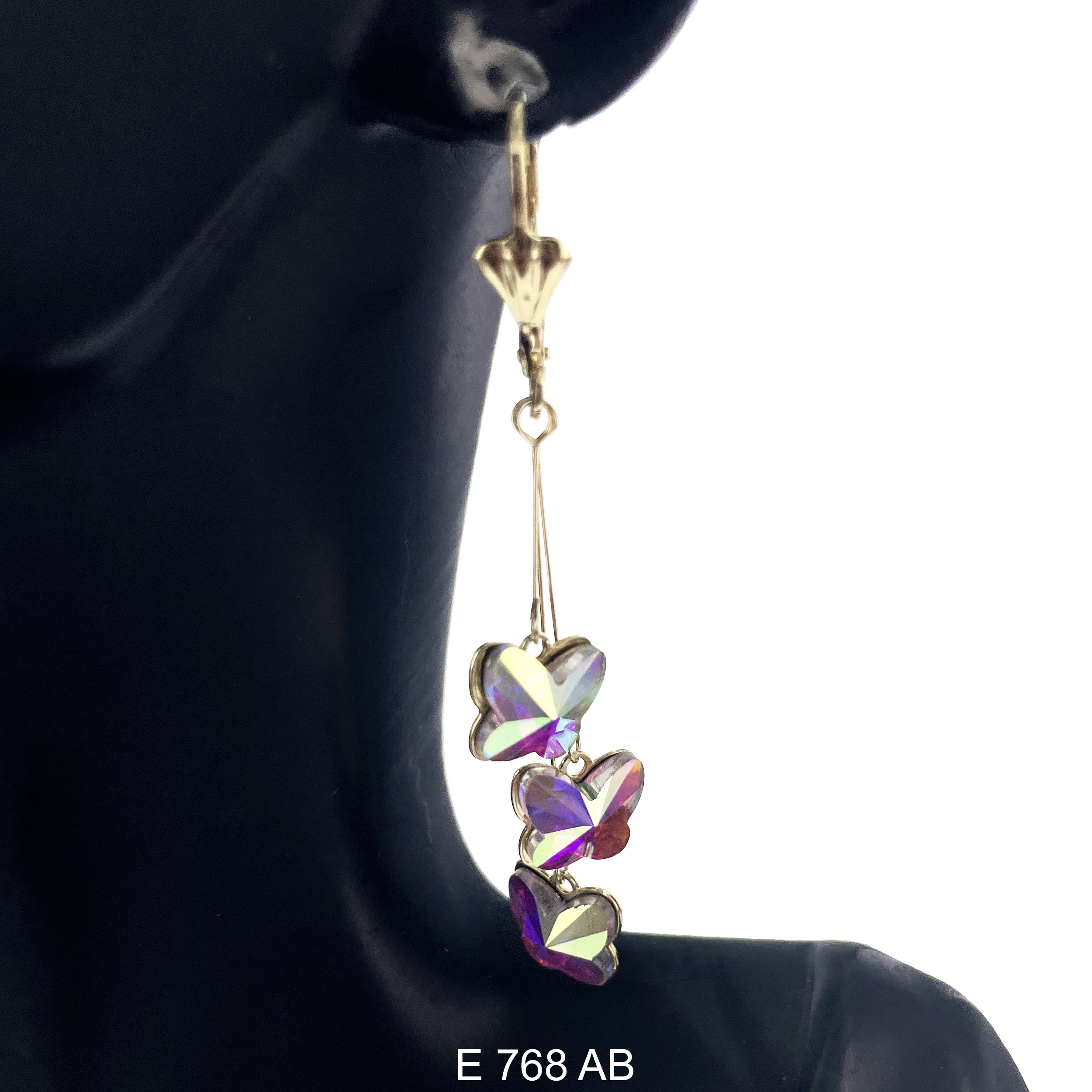 Duck Paw Earrings E 768 AB