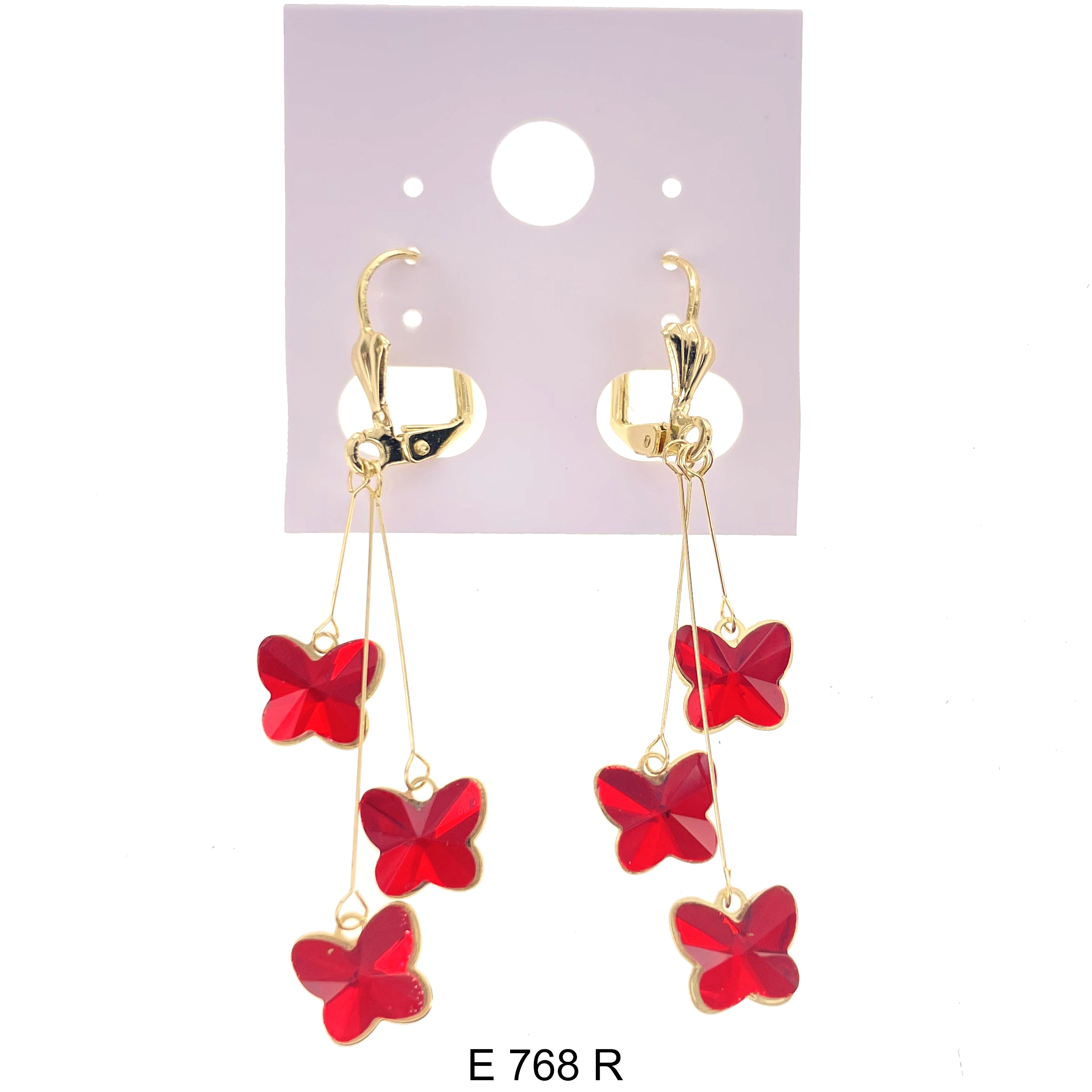 Duck Paw Earrings E 768 R