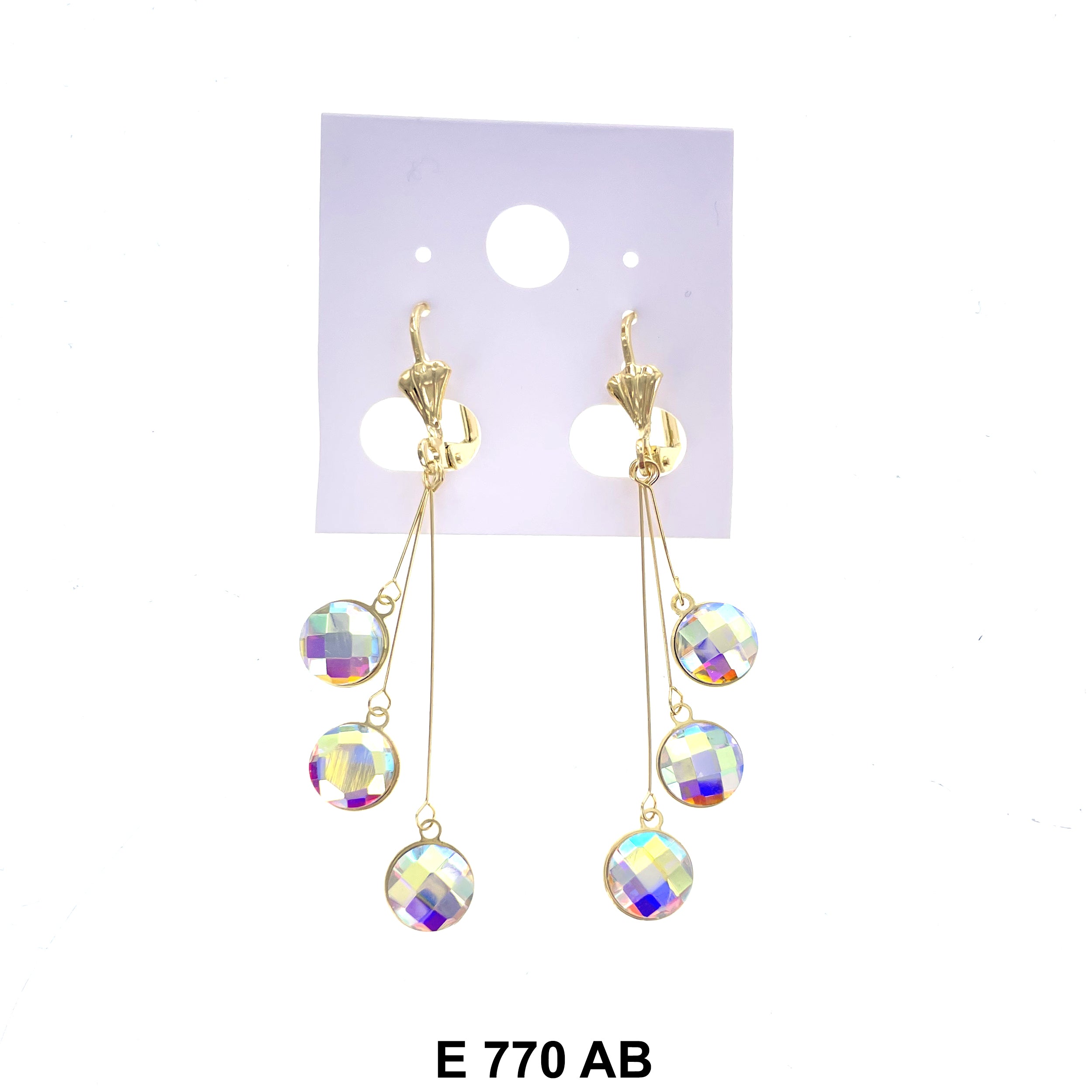 Duck Paw Earrings E 770 AB