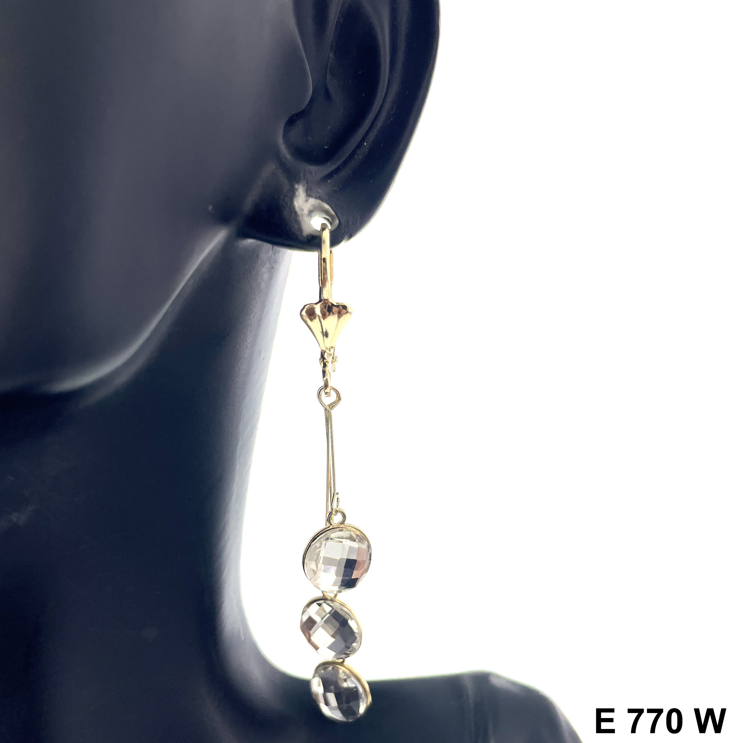 Duck Paw Earrings E 770 W