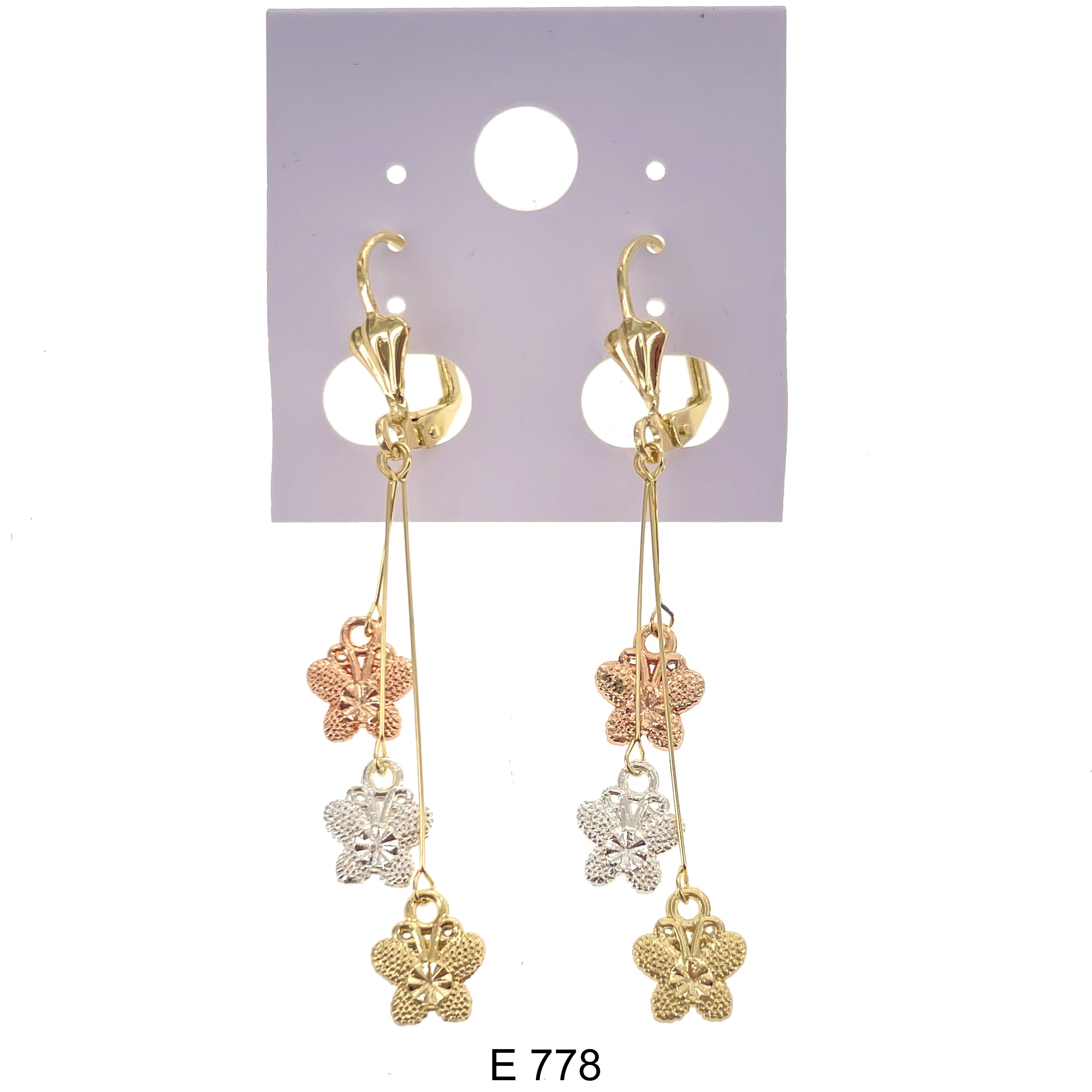 Duck Paw Earrings E 778