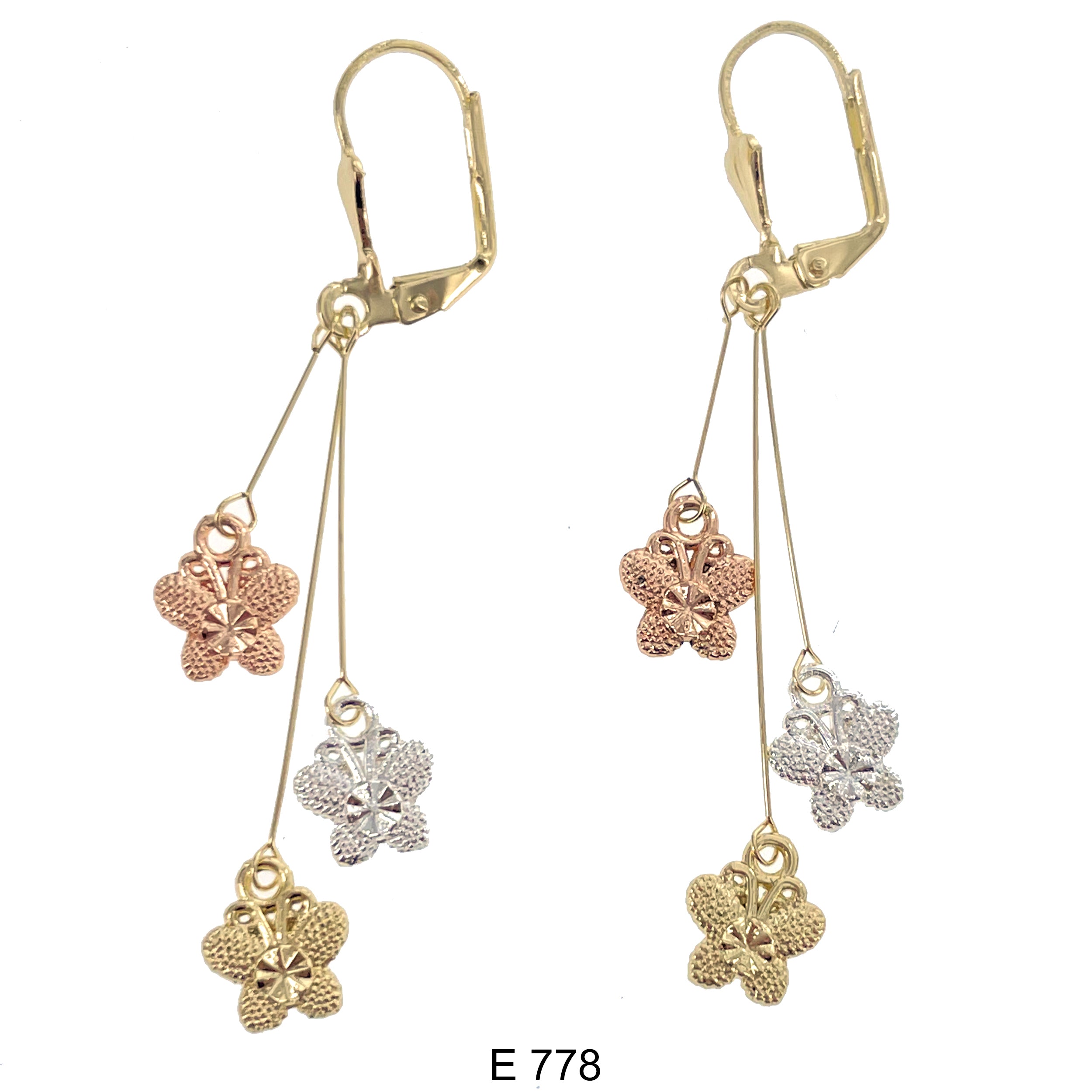 Duck Paw Earrings E 778