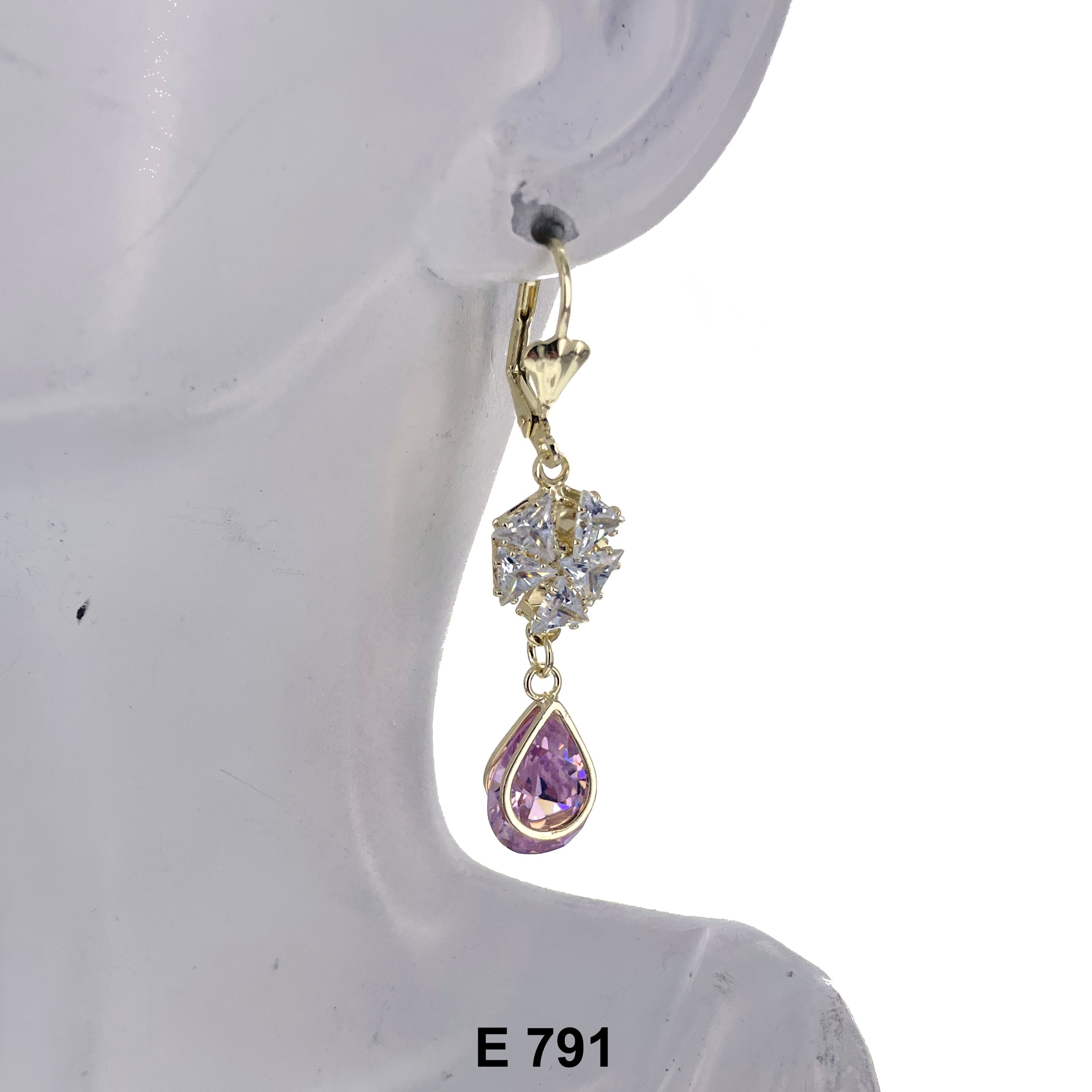 Duck Paw Tears Of Joy Stoned Earring E 791