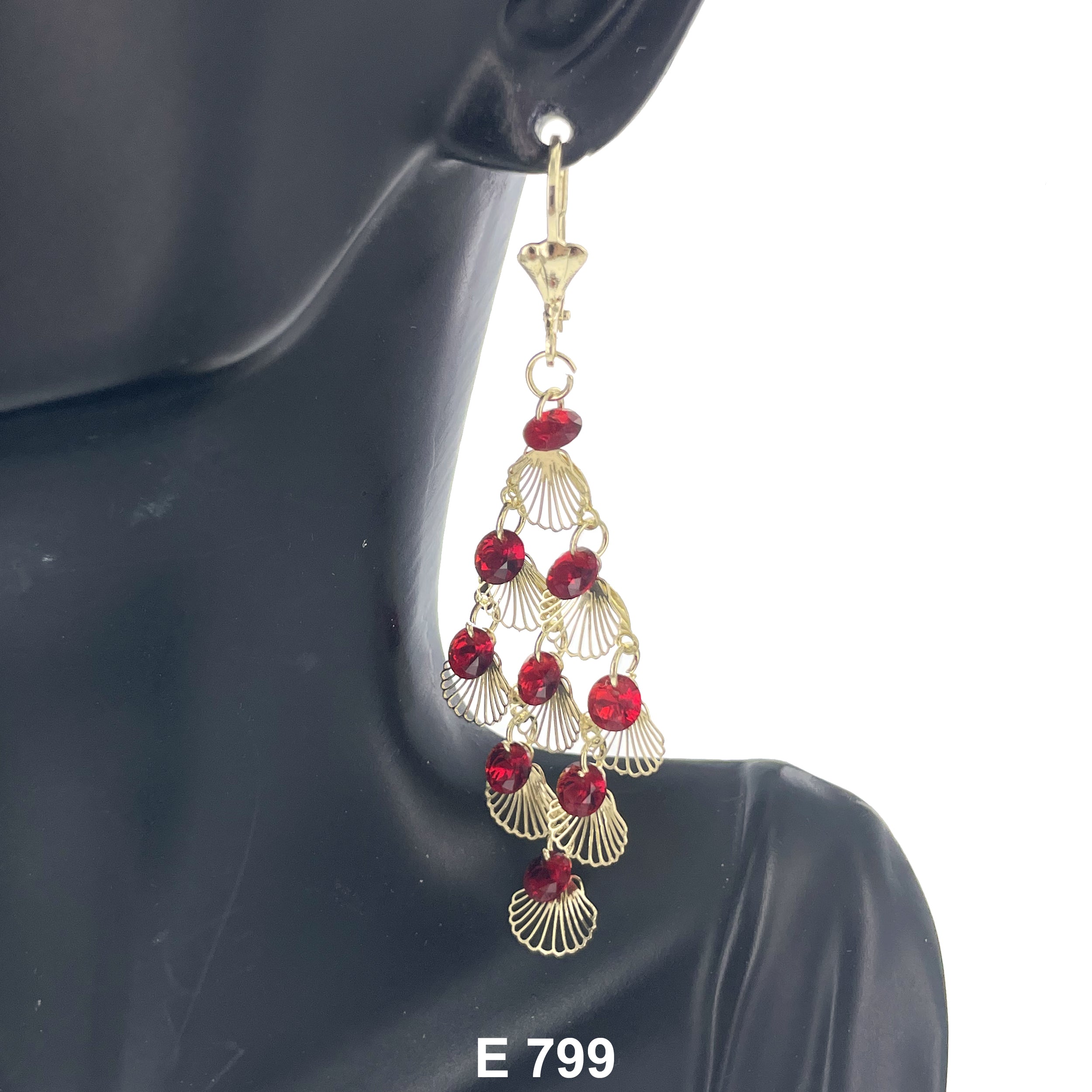 Duck Paw Chandelier Earring E 799