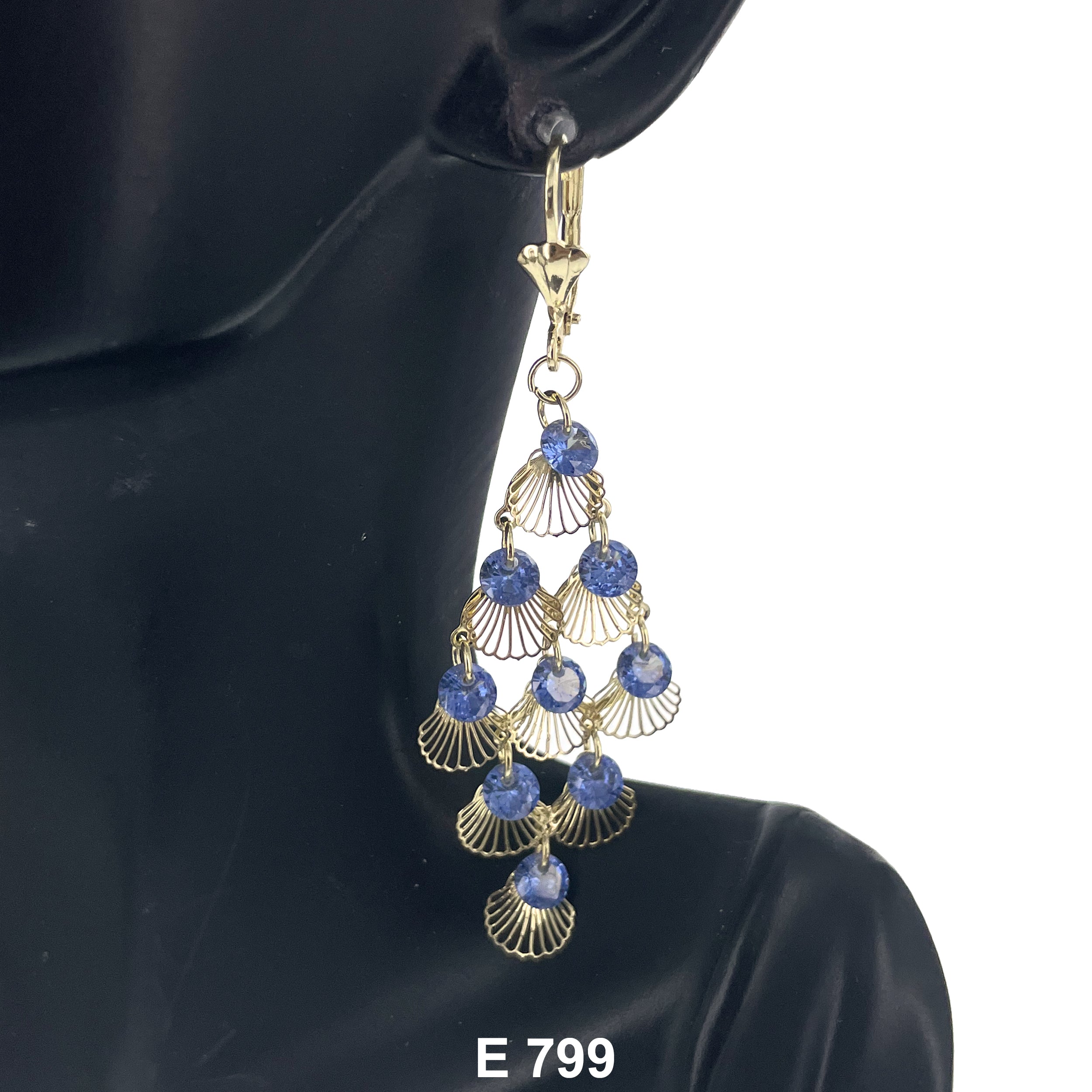 Duck Paw Chandelier Earring E 799