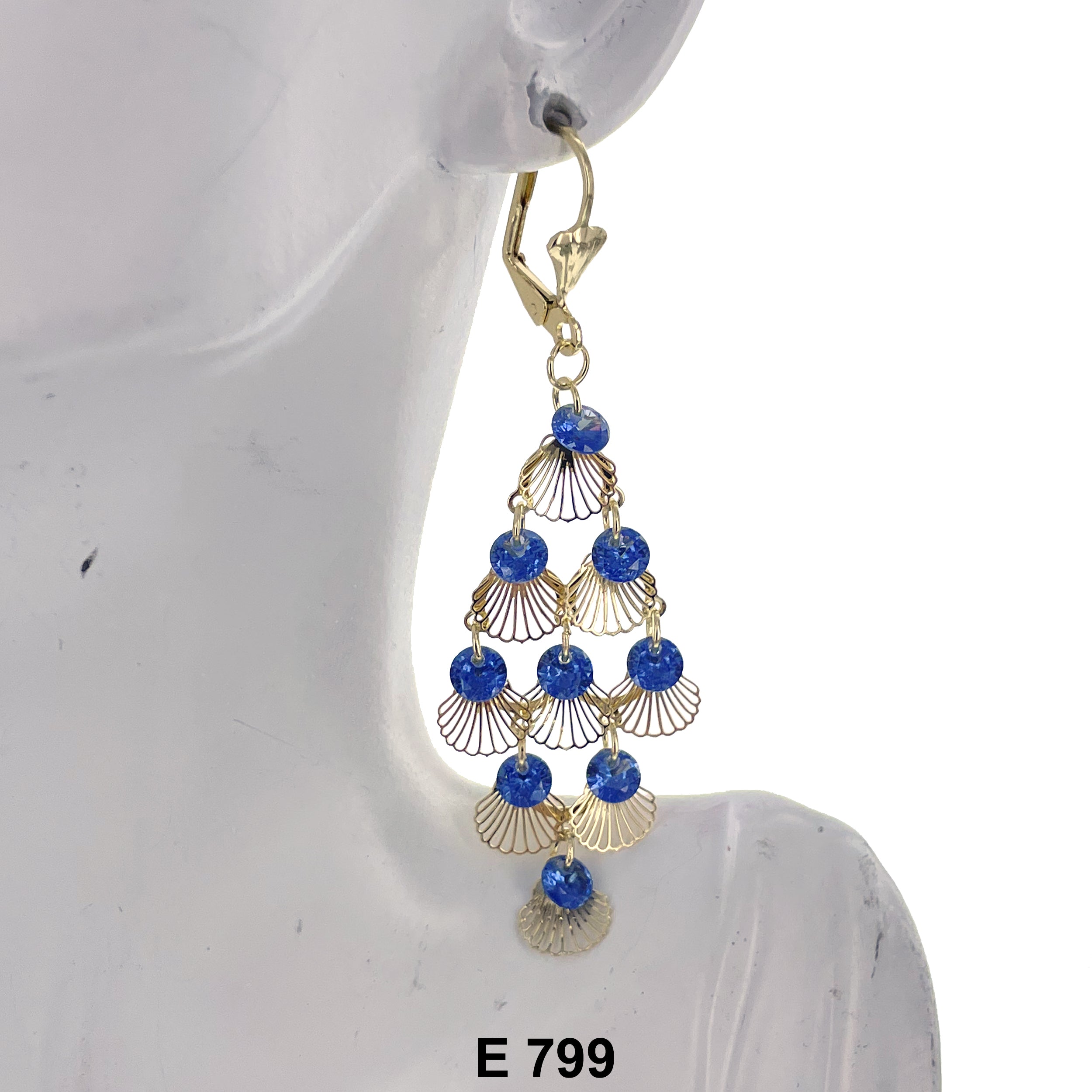 Duck Paw Chandelier Earring E 799