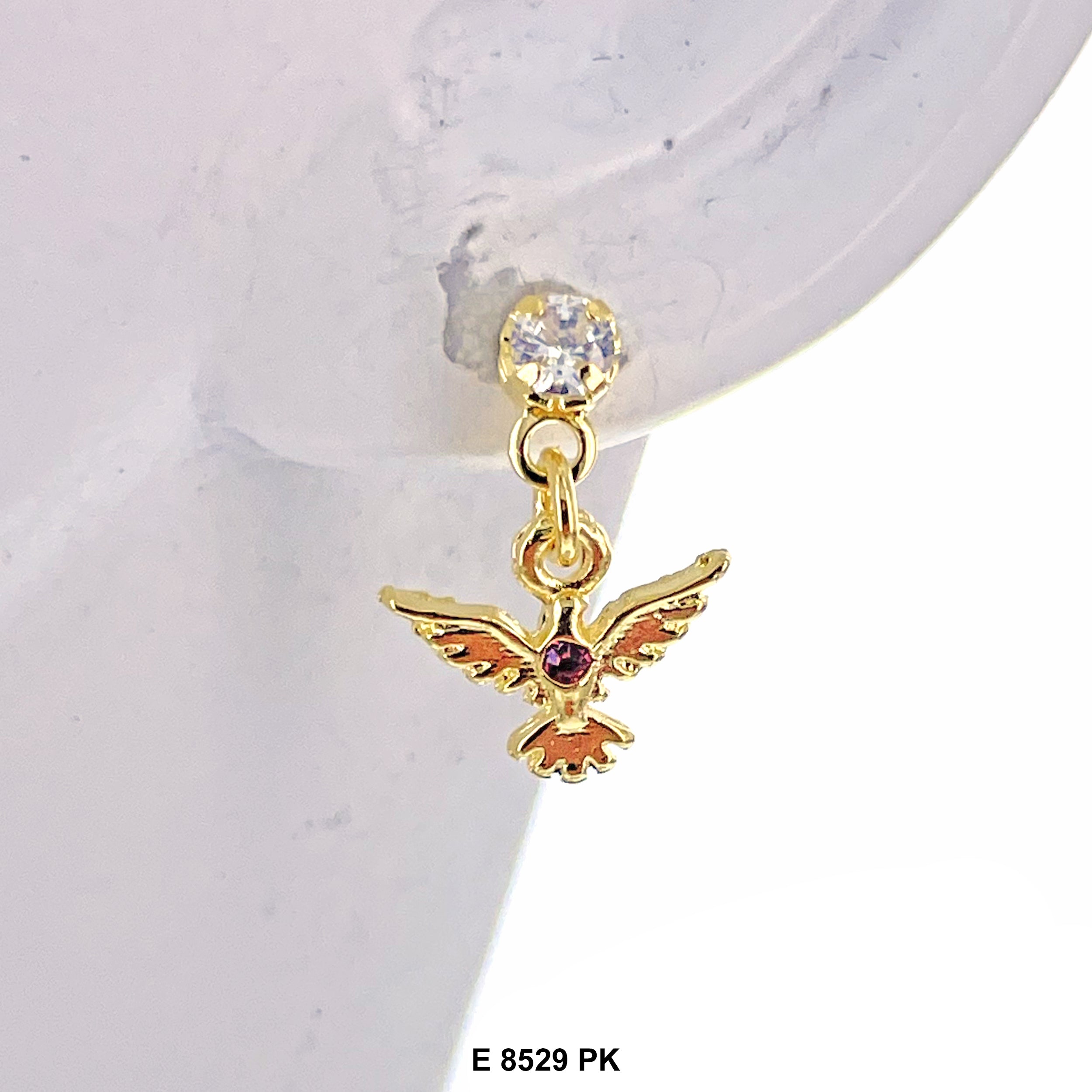 Bird Stud Earrings E 8529 PK