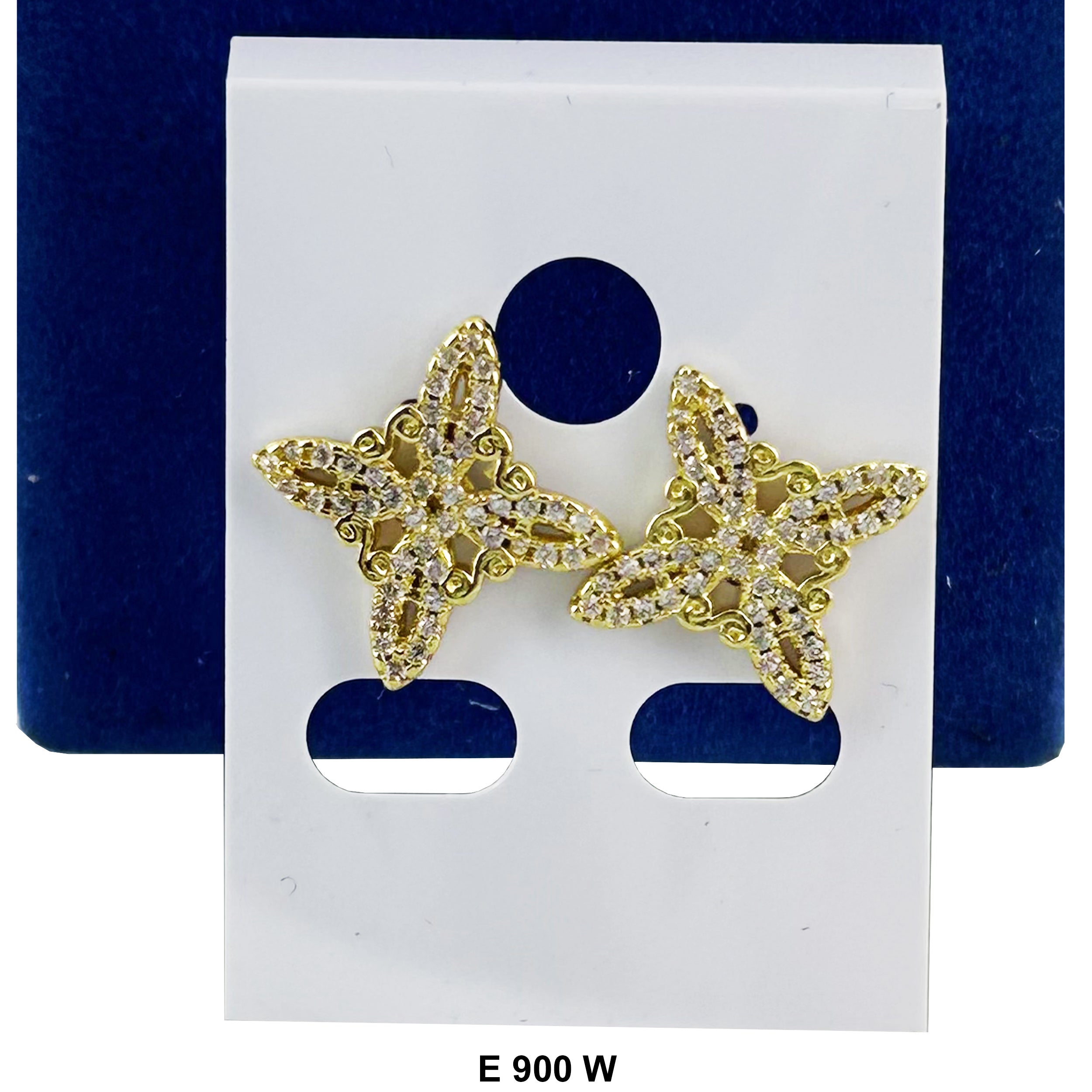 El Nudo De Brujas Stud Earring E 900 W