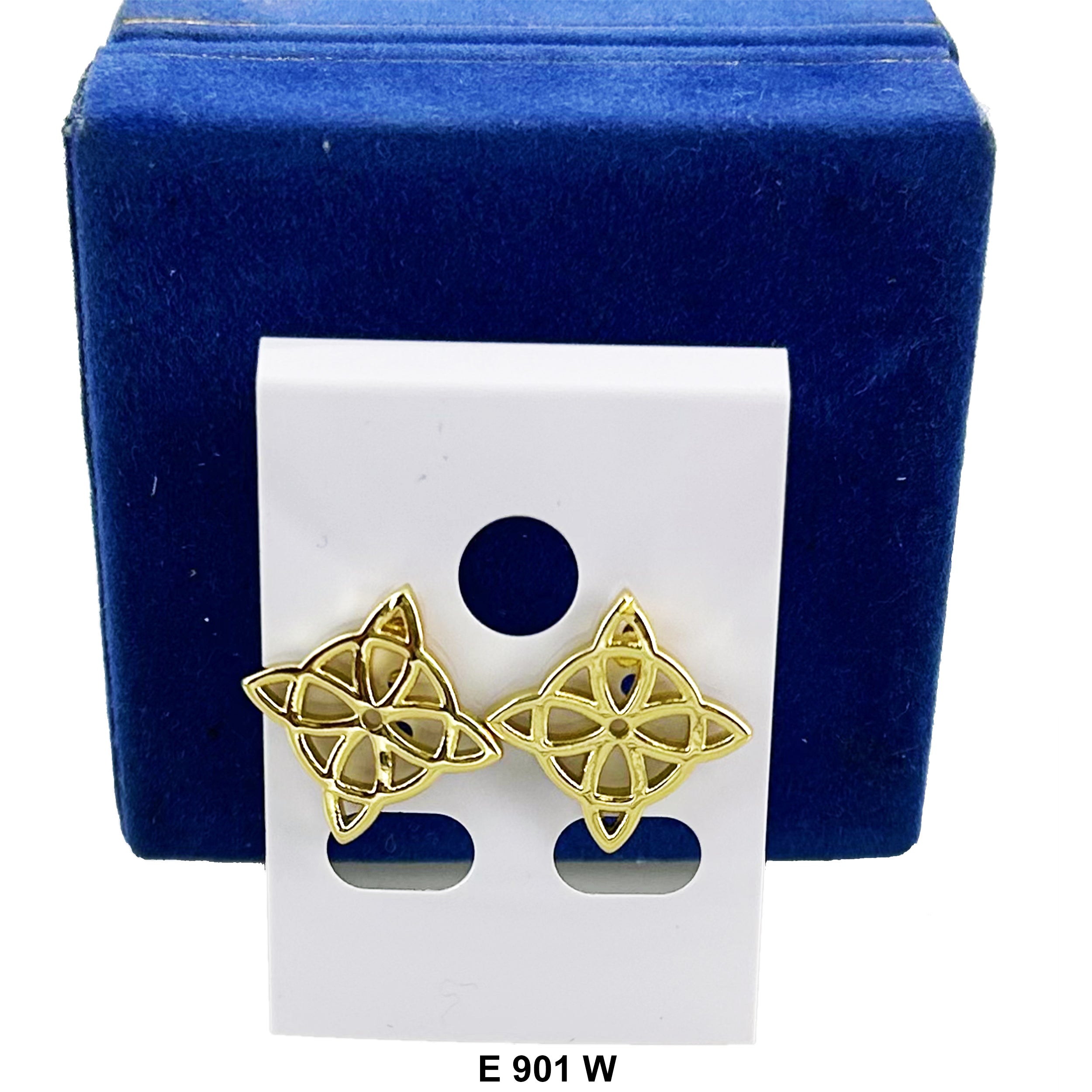 El Nudo De Brujas Stud Earring E 901 W