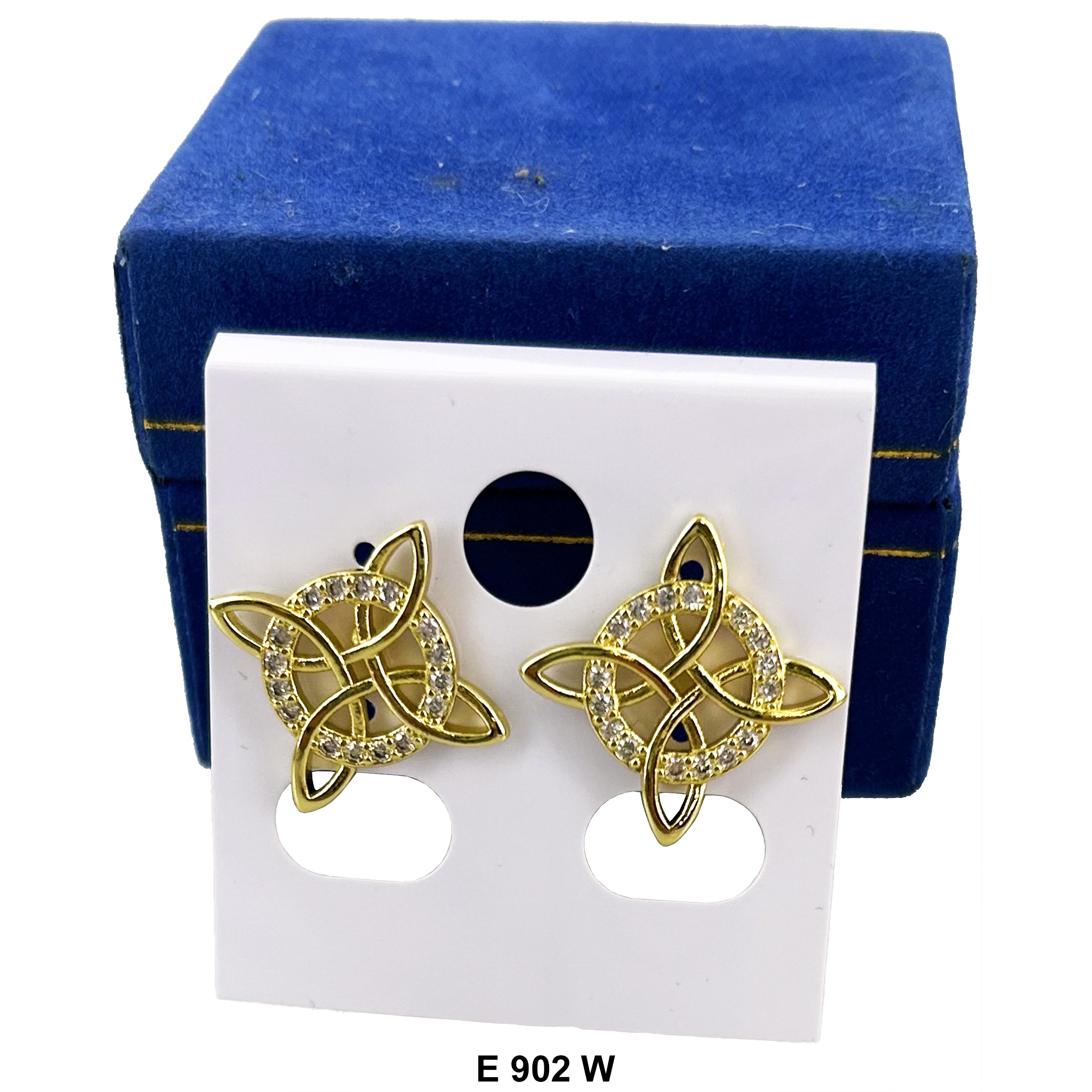 El Nudo De Brujas Stud Earring E 902 W