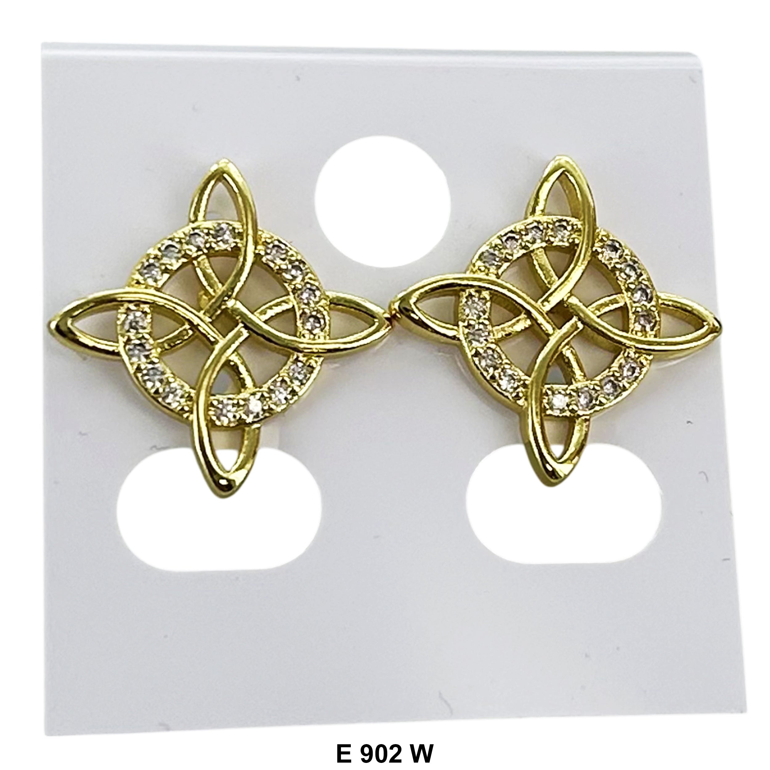 El Nudo De Brujas Stud Earring E 902 W