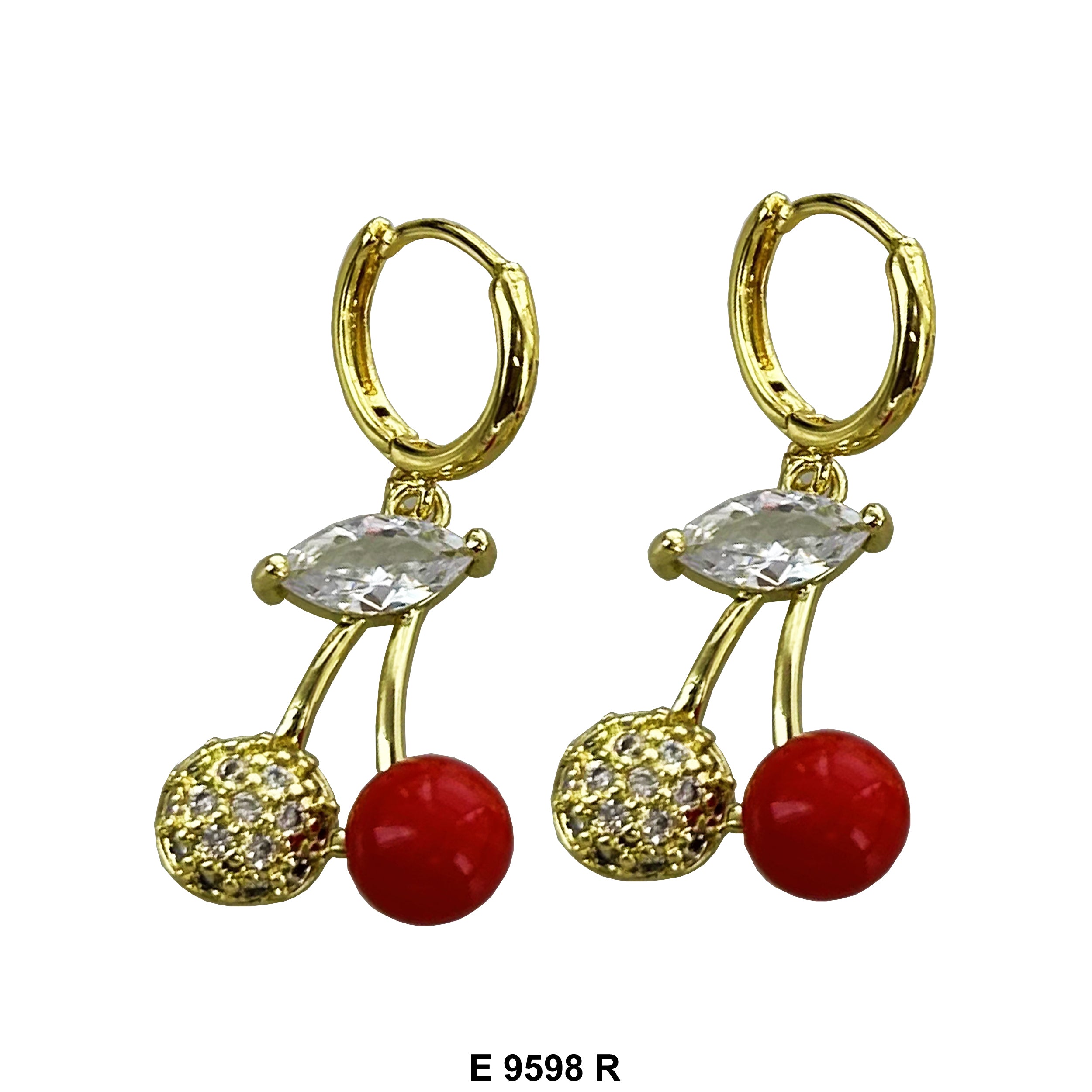 Cherry Earrings E 9598