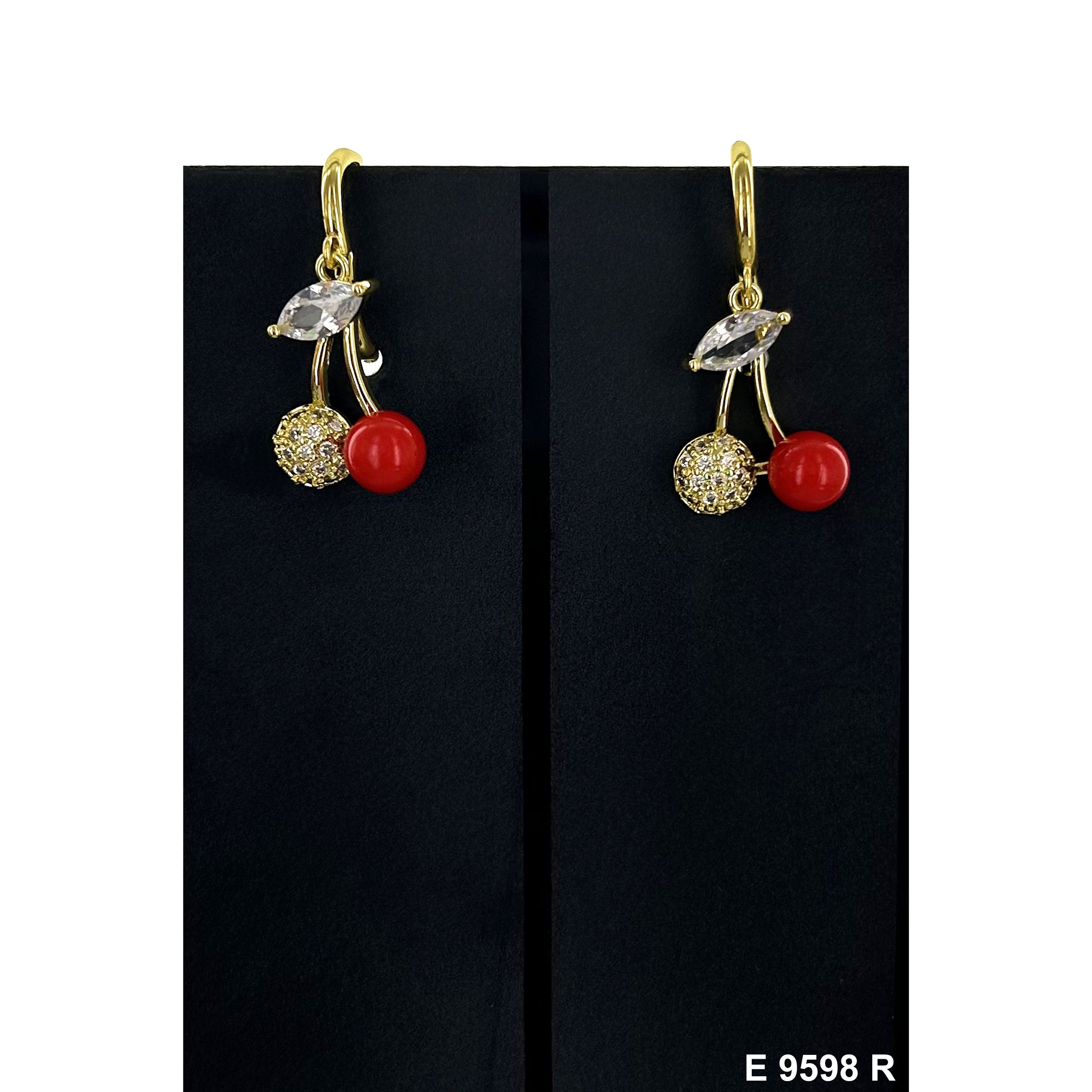Cherry Earrings E 9598