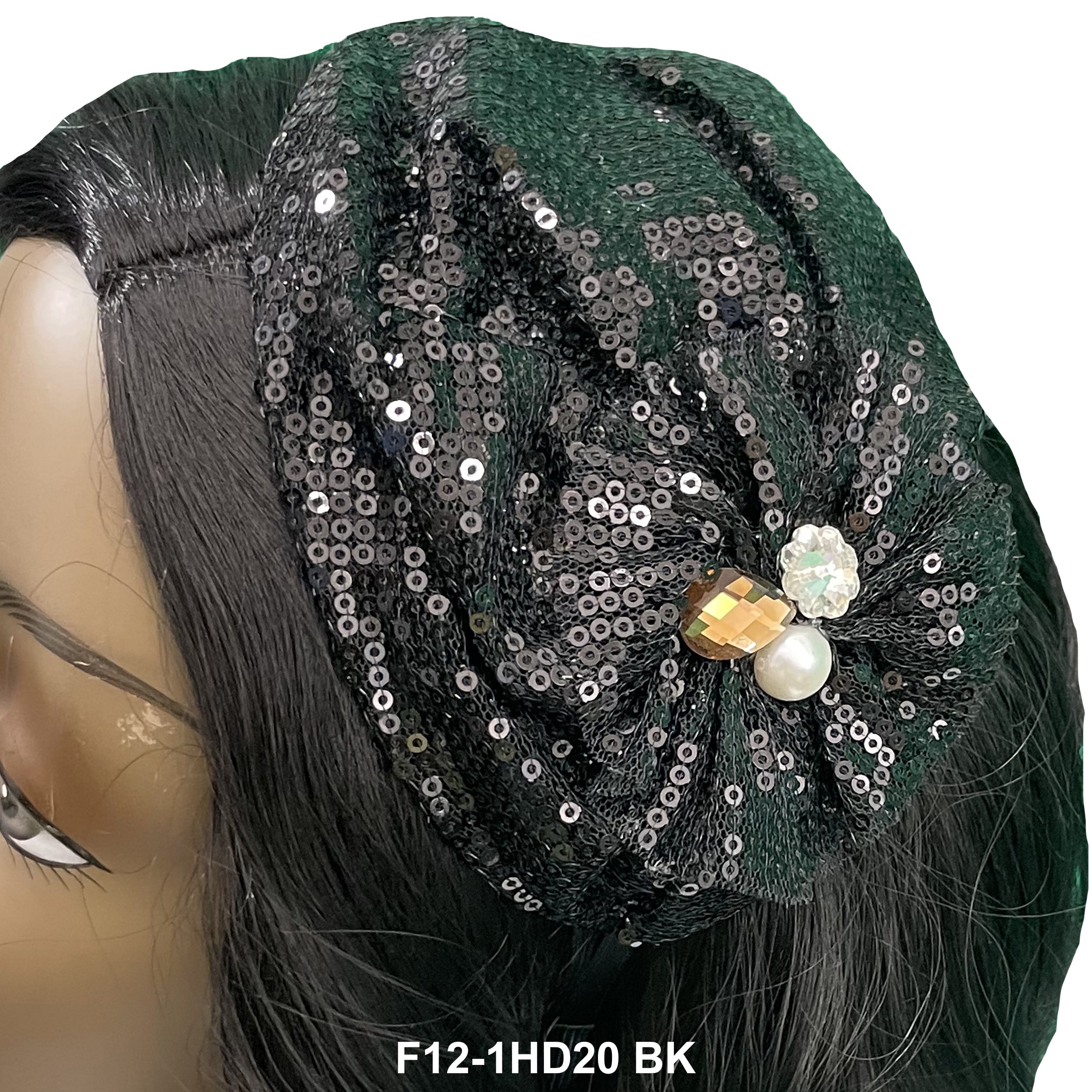 Fashion Headbands F12-1HD20 BK-BL