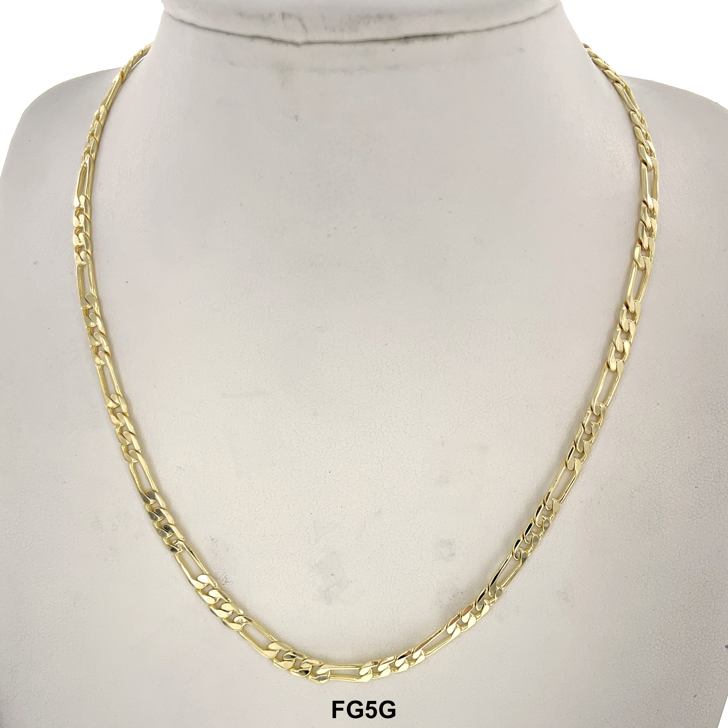 5 MM Figaro Chain FG5G