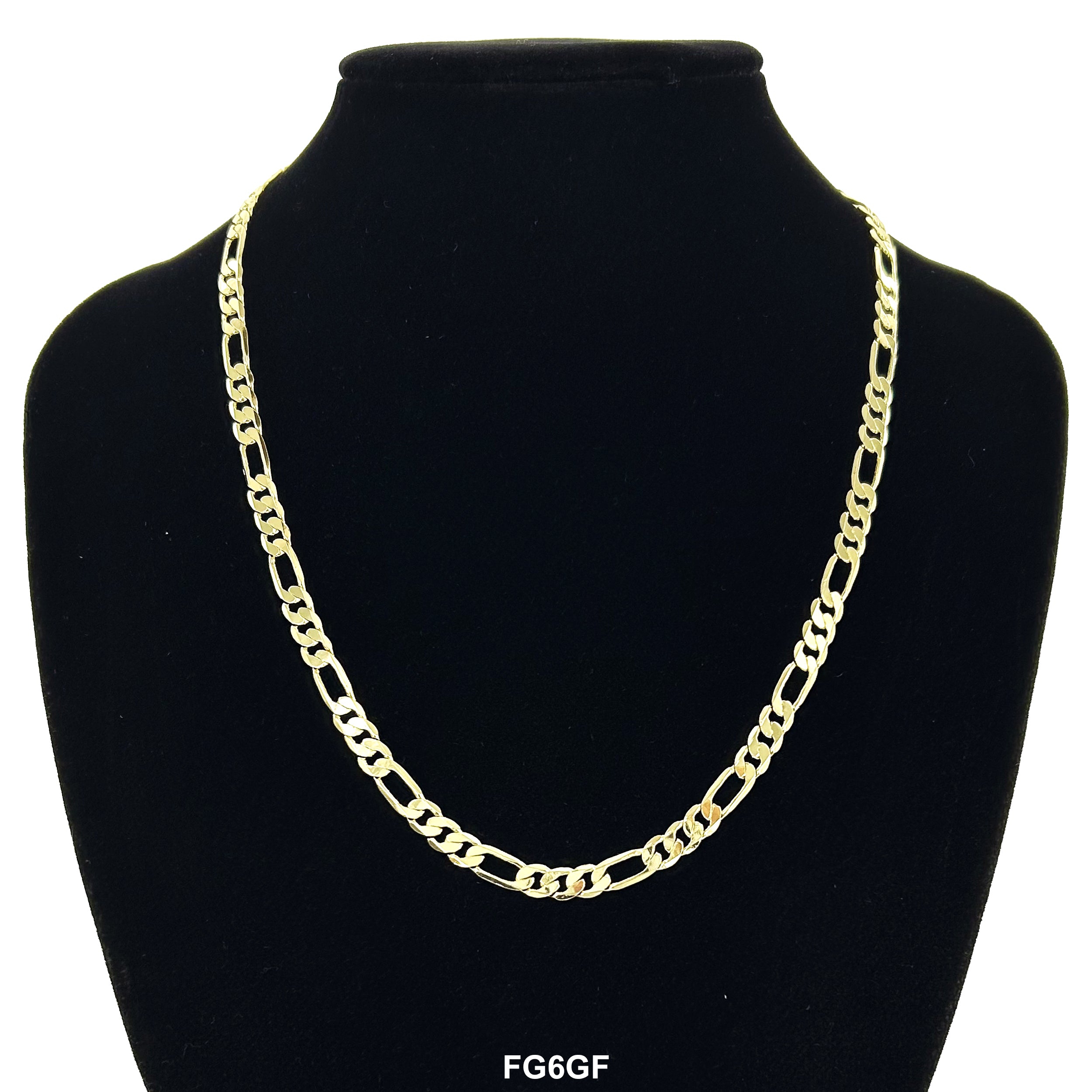 6 MM Figaro Chain FG6GF