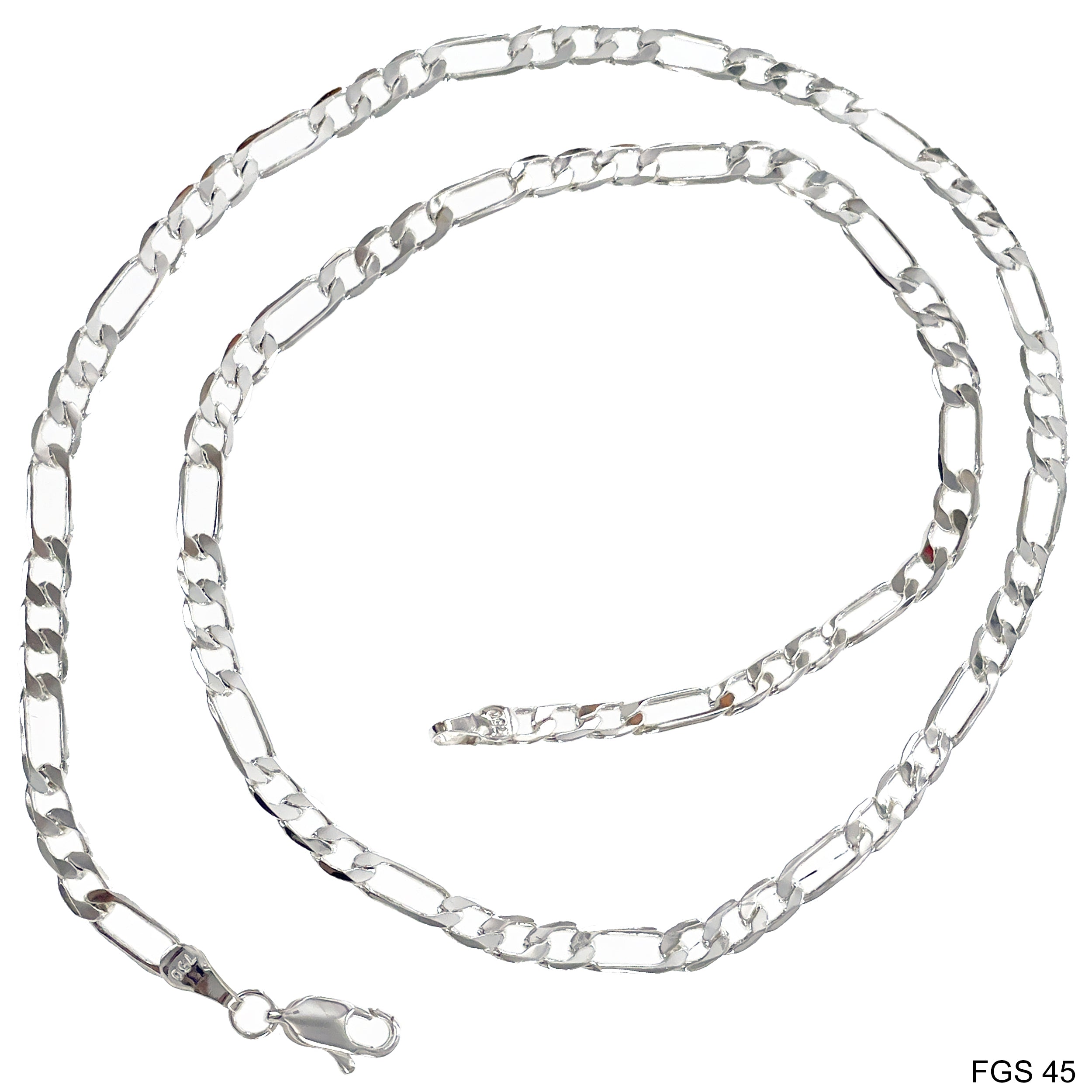 4.5 MM Figaro Chain FGS45