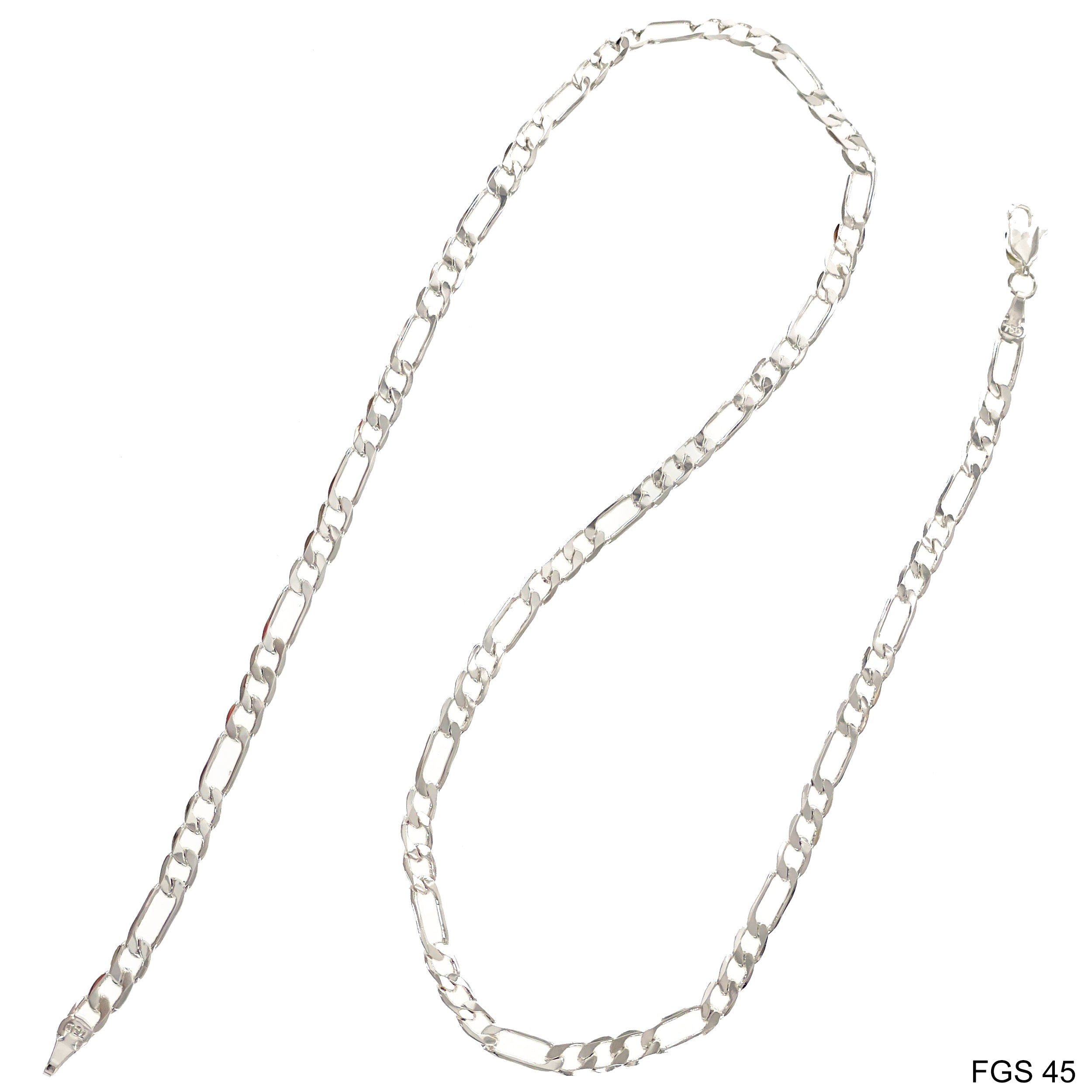 4.5 MM Figaro Chain FGS45