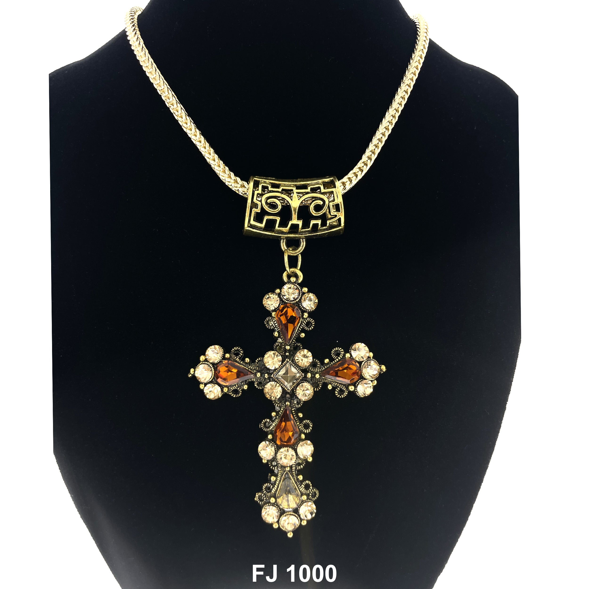 Fashion Necklace Cross FJ 1000