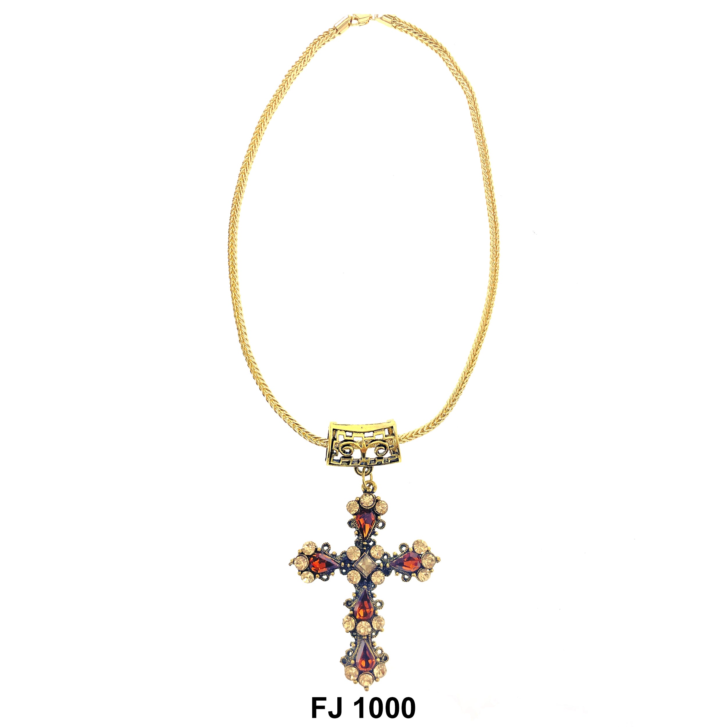 Fashion Necklace Cross FJ 1000