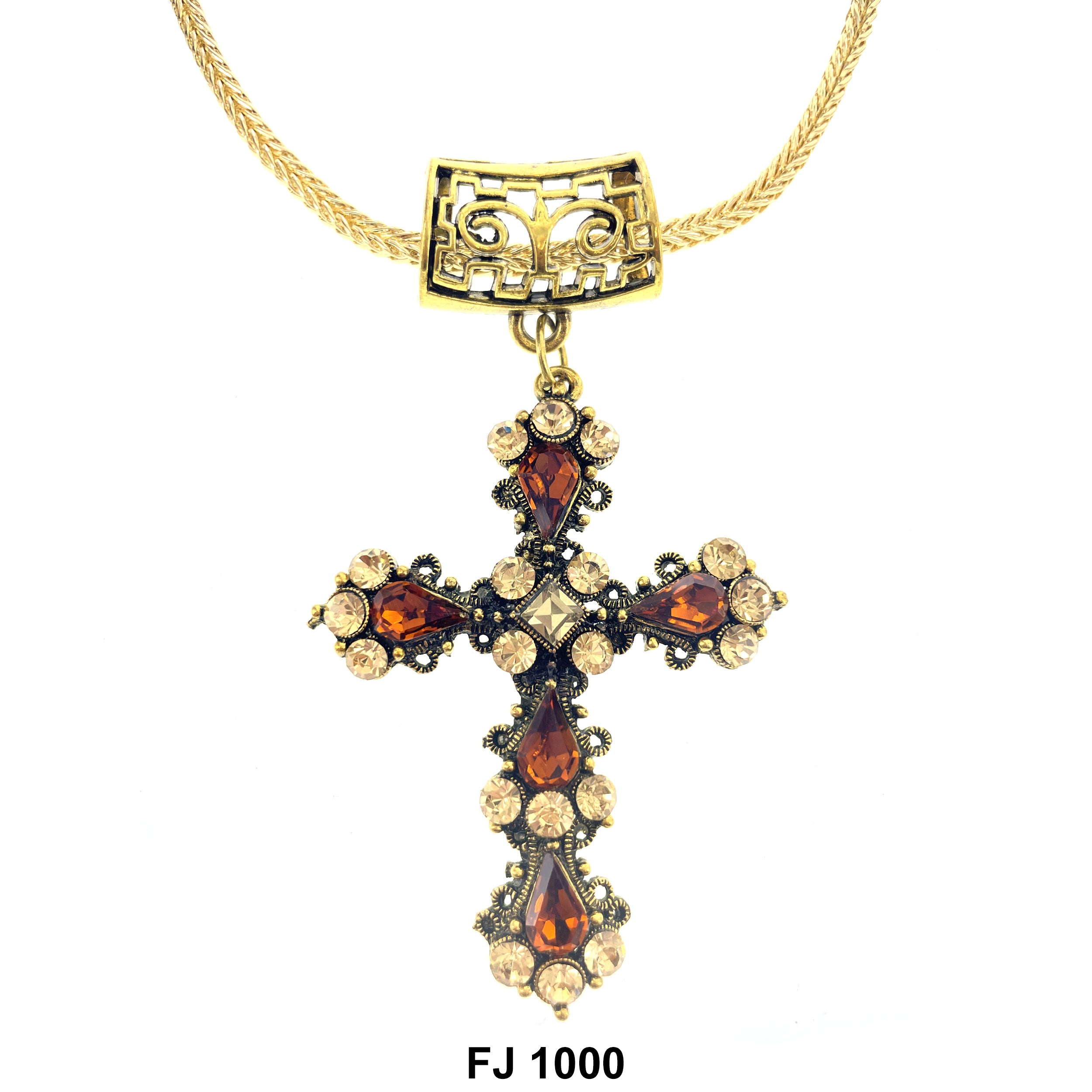 Fashion Necklace Cross FJ 1000