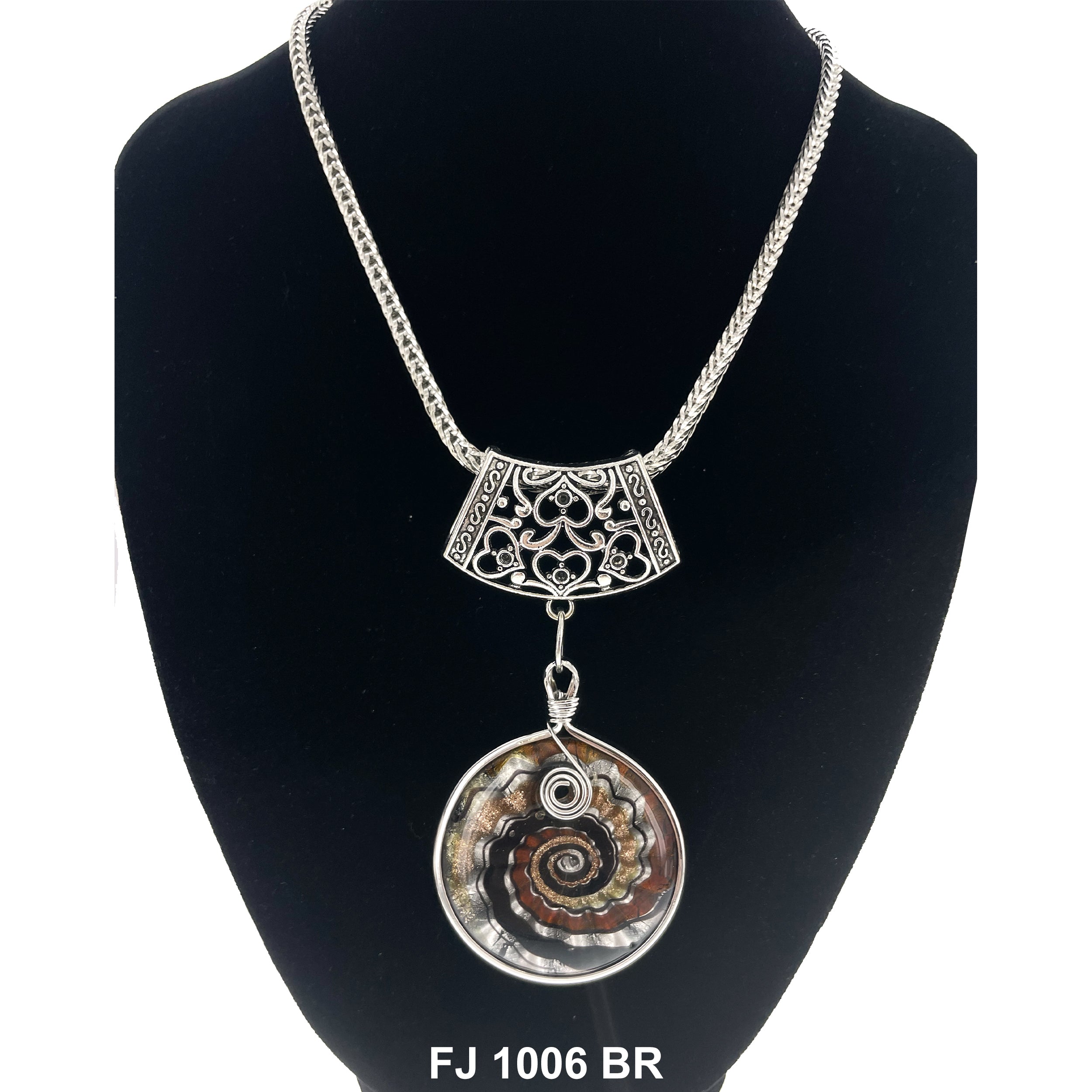 Fashion Necklace Seashell FJ 1006 BR