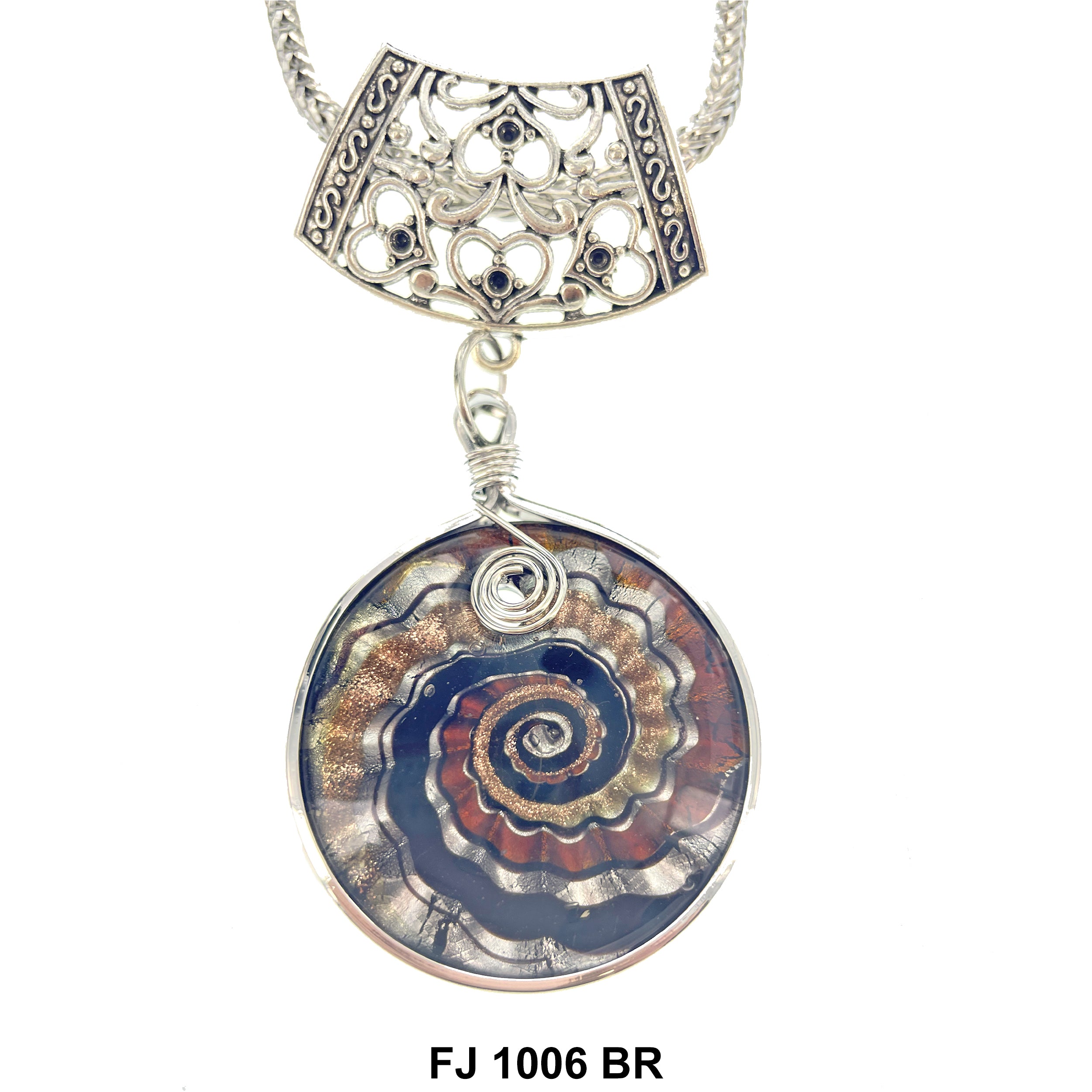 Fashion Necklace Seashell FJ 1006 BR