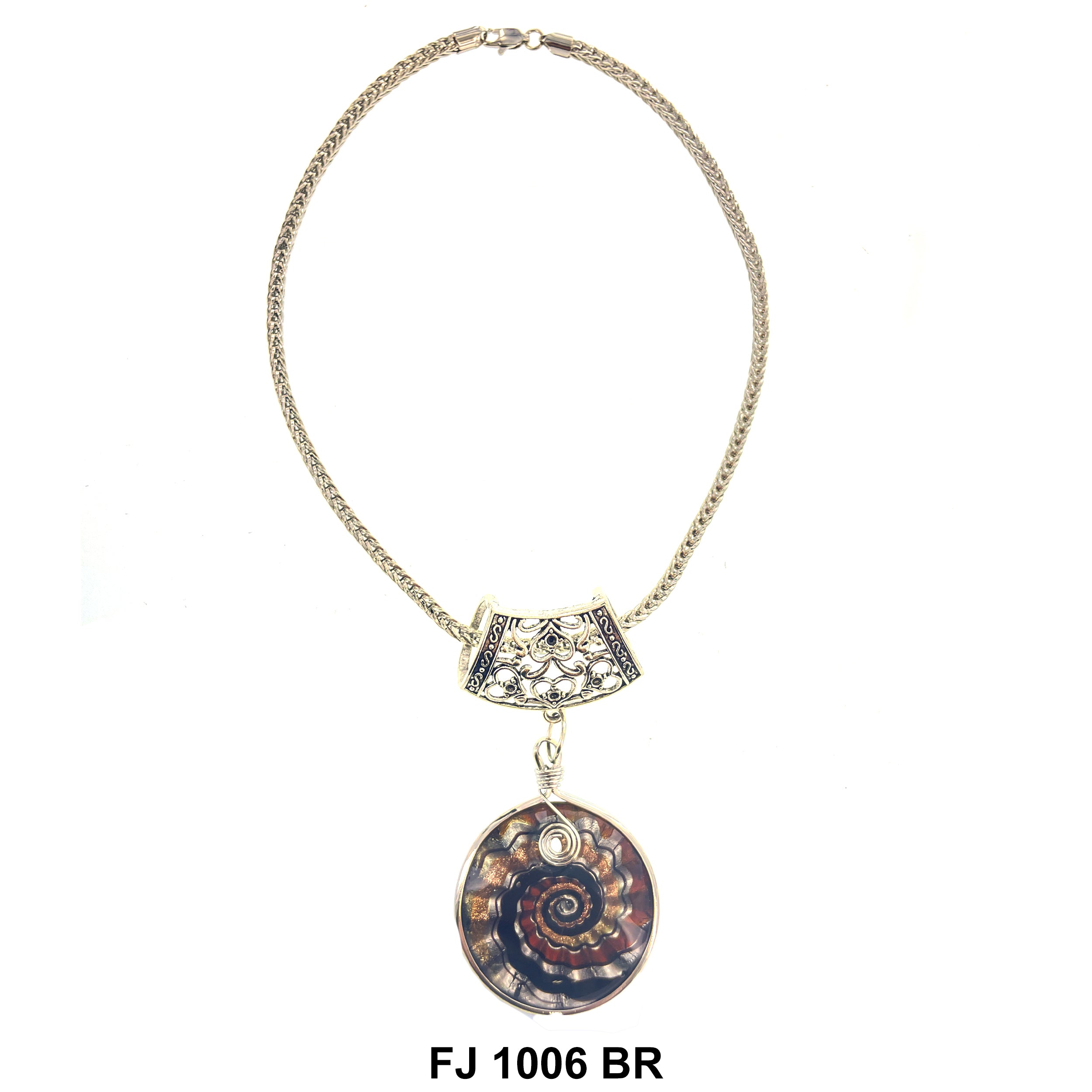 Fashion Necklace Seashell FJ 1006 BR