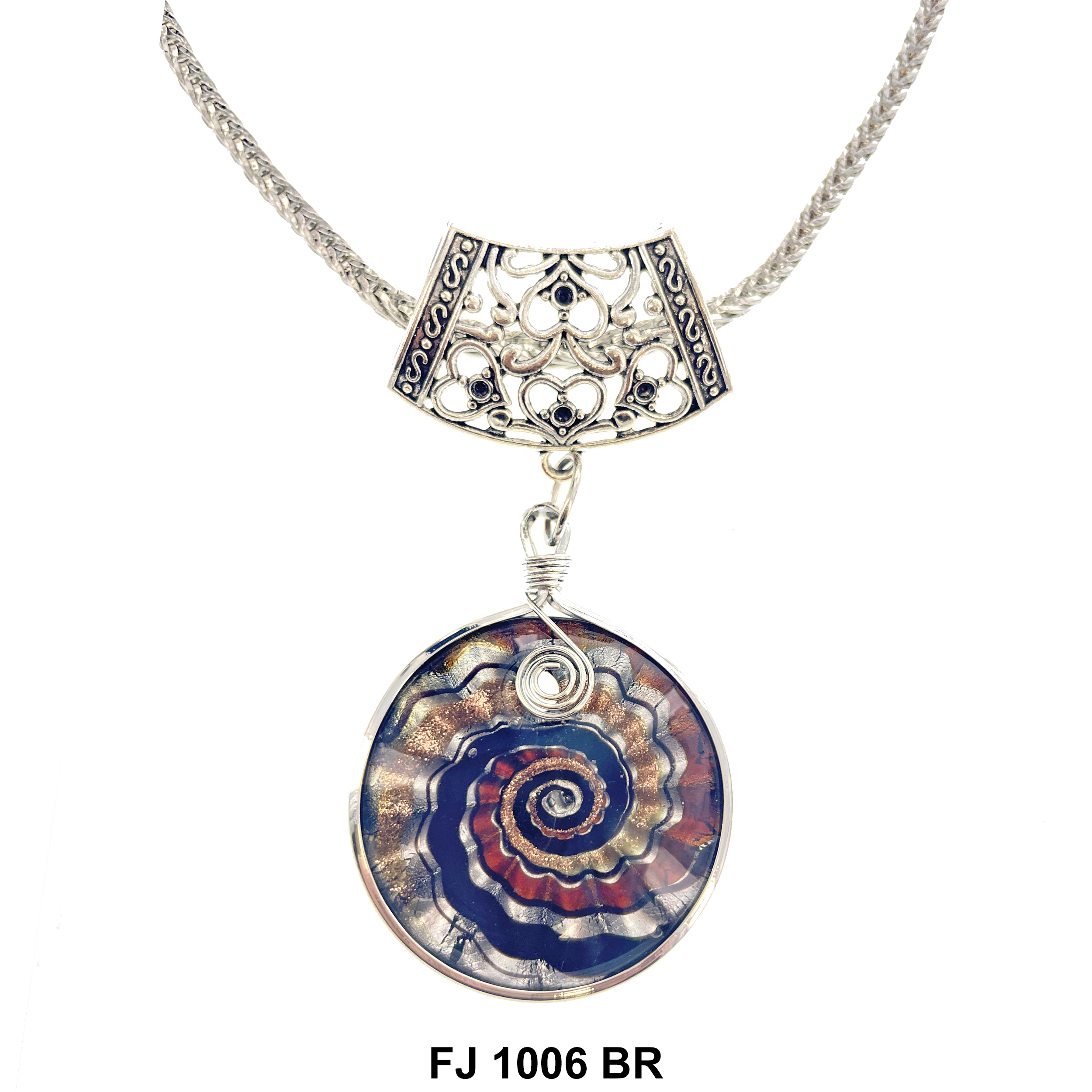 Fashion Necklace Seashell FJ 1006 BR