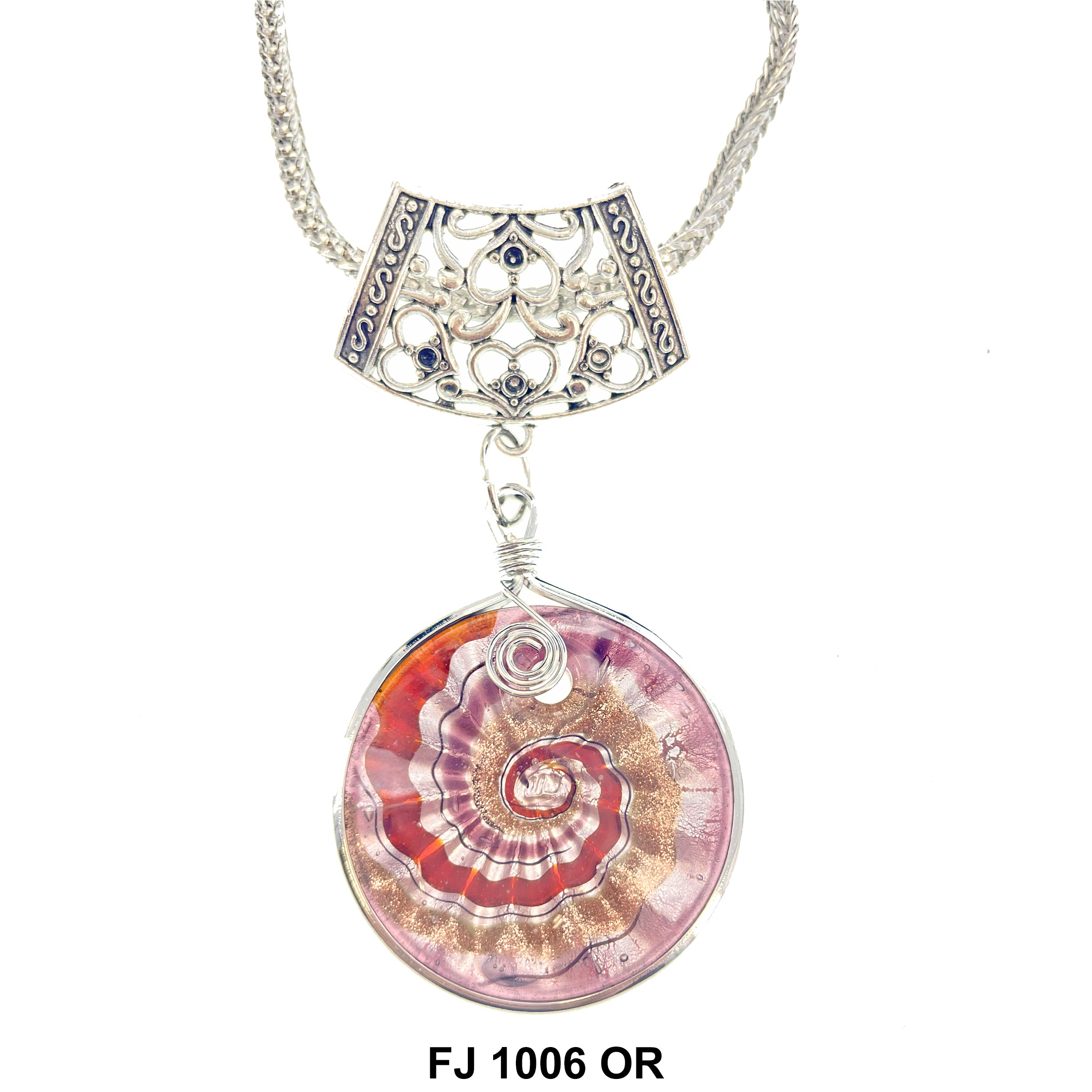 Fashion Necklace Seashell FJ 1006 OR