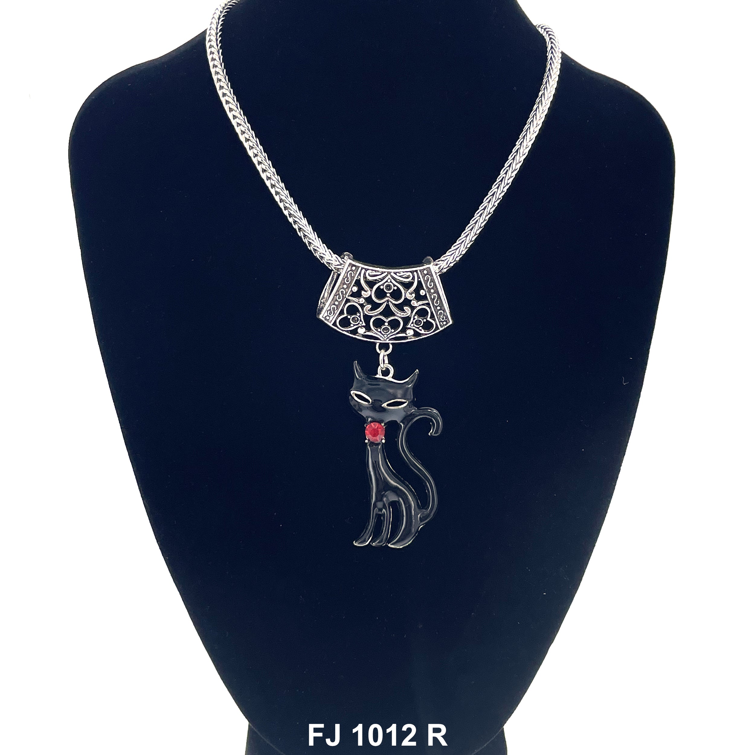 Fashion Necklace Cat FJ 1012 R