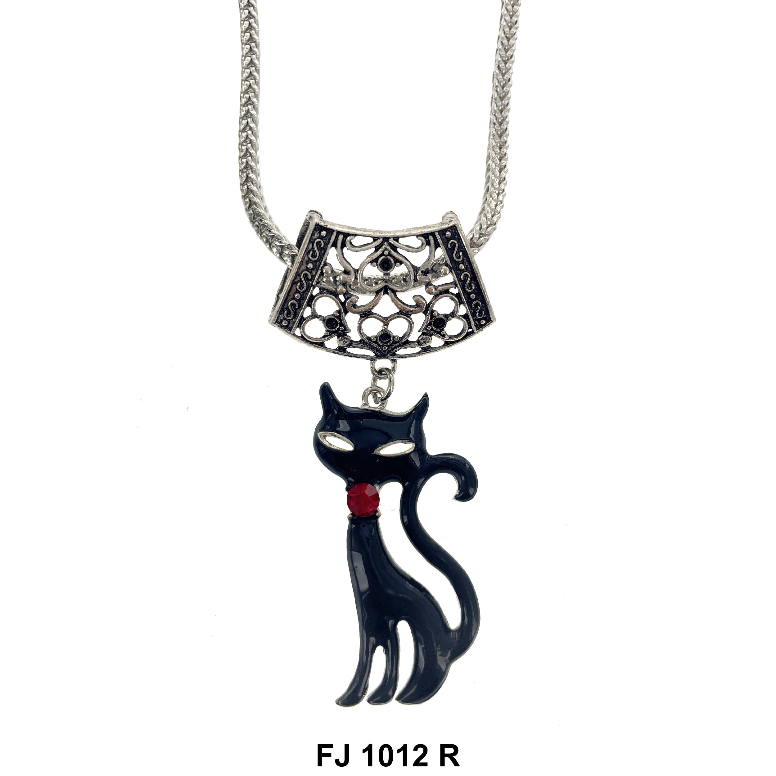 Fashion Necklace Cat FJ 1012 R