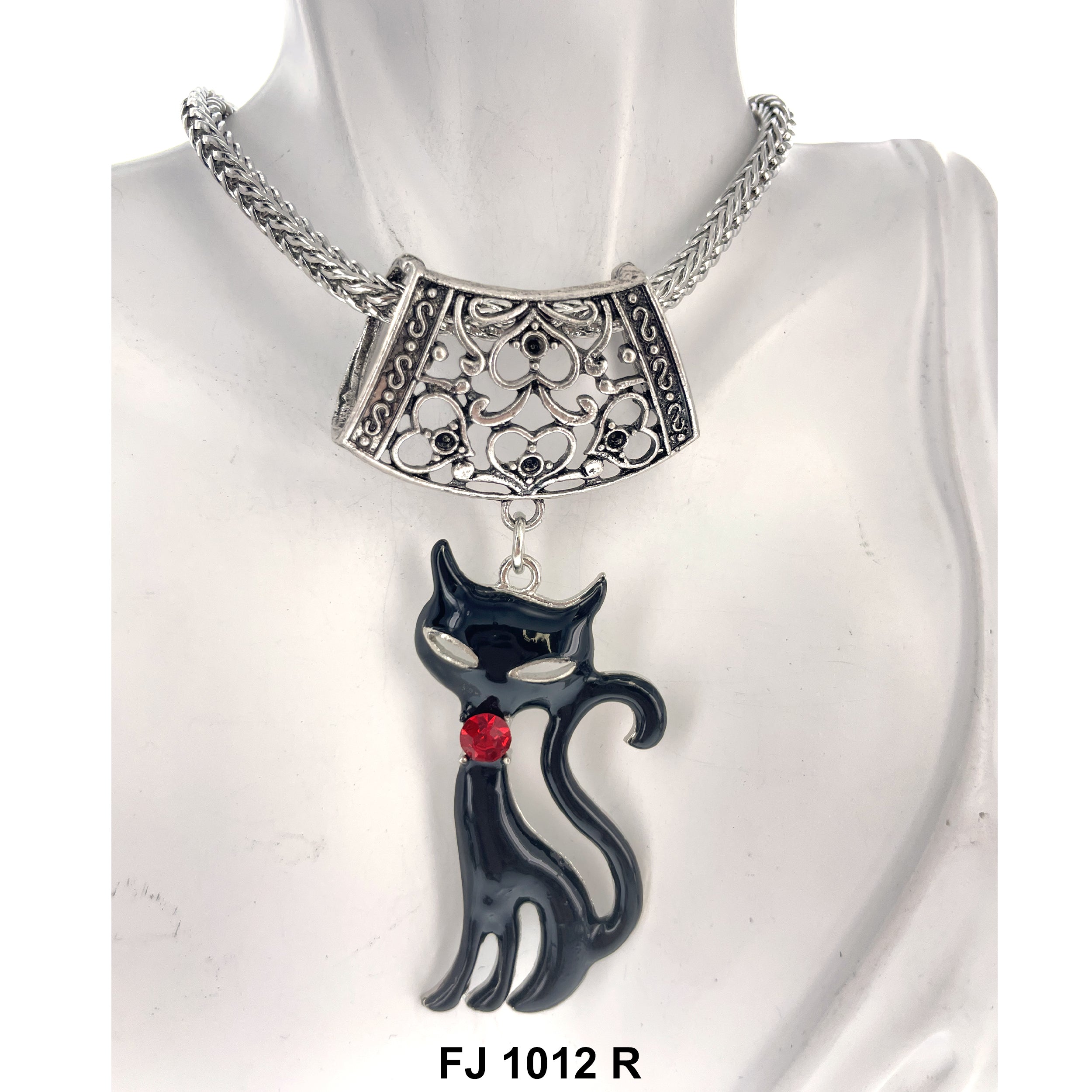 Fashion Necklace Cat FJ 1012 R