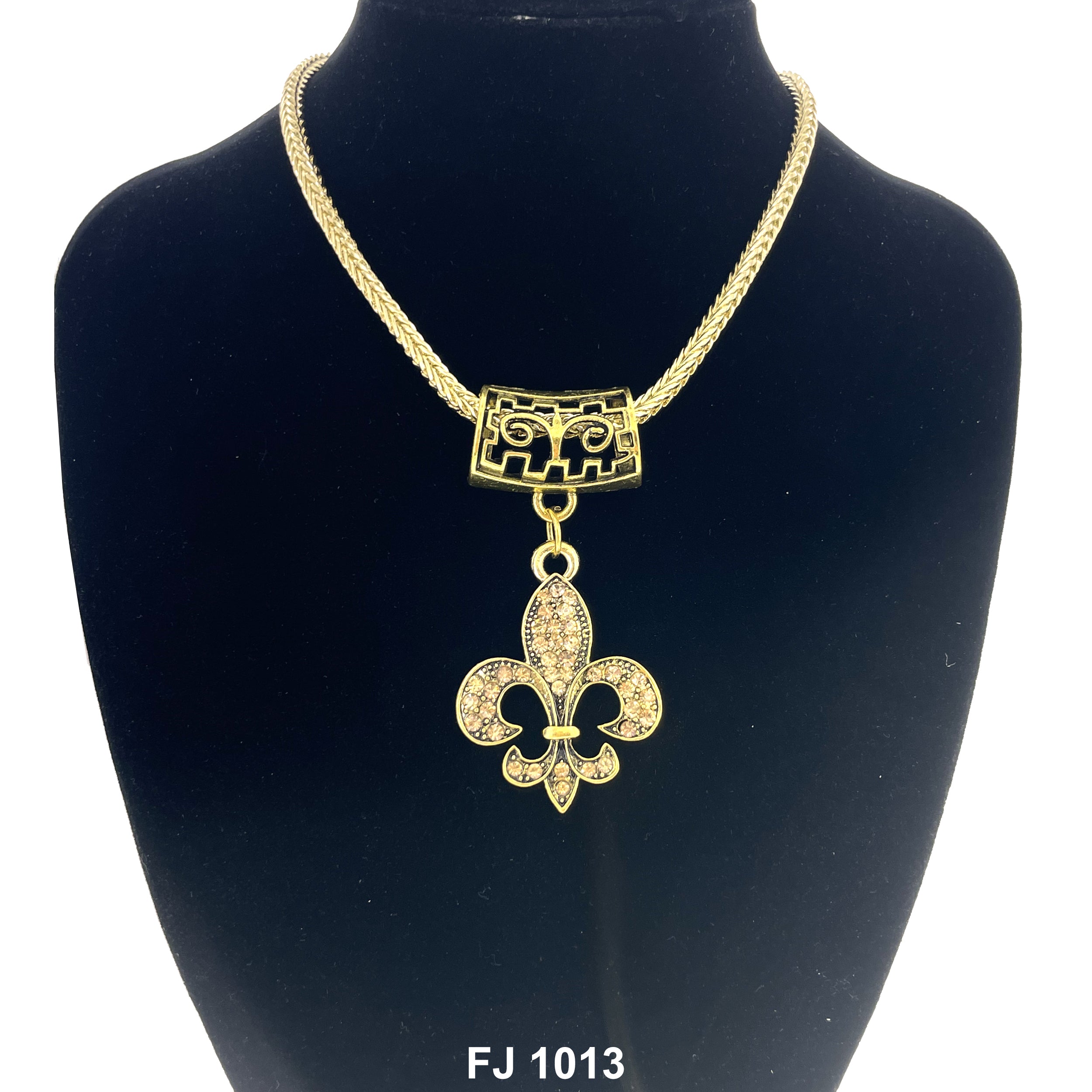 Fashion Necklace Fleur de Lis FJ 1013