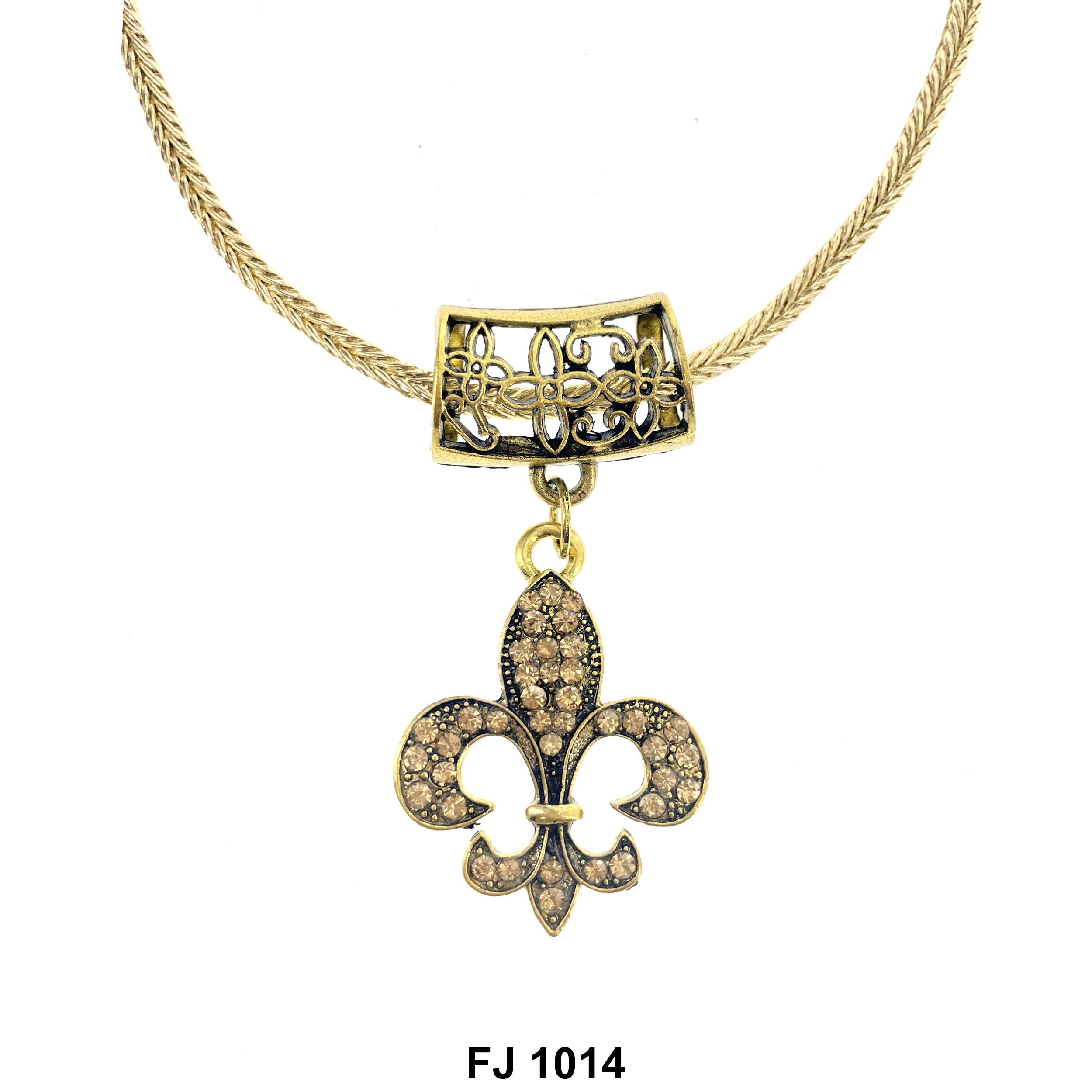 Fashion Necklace Fleur de Lis FJ 1014