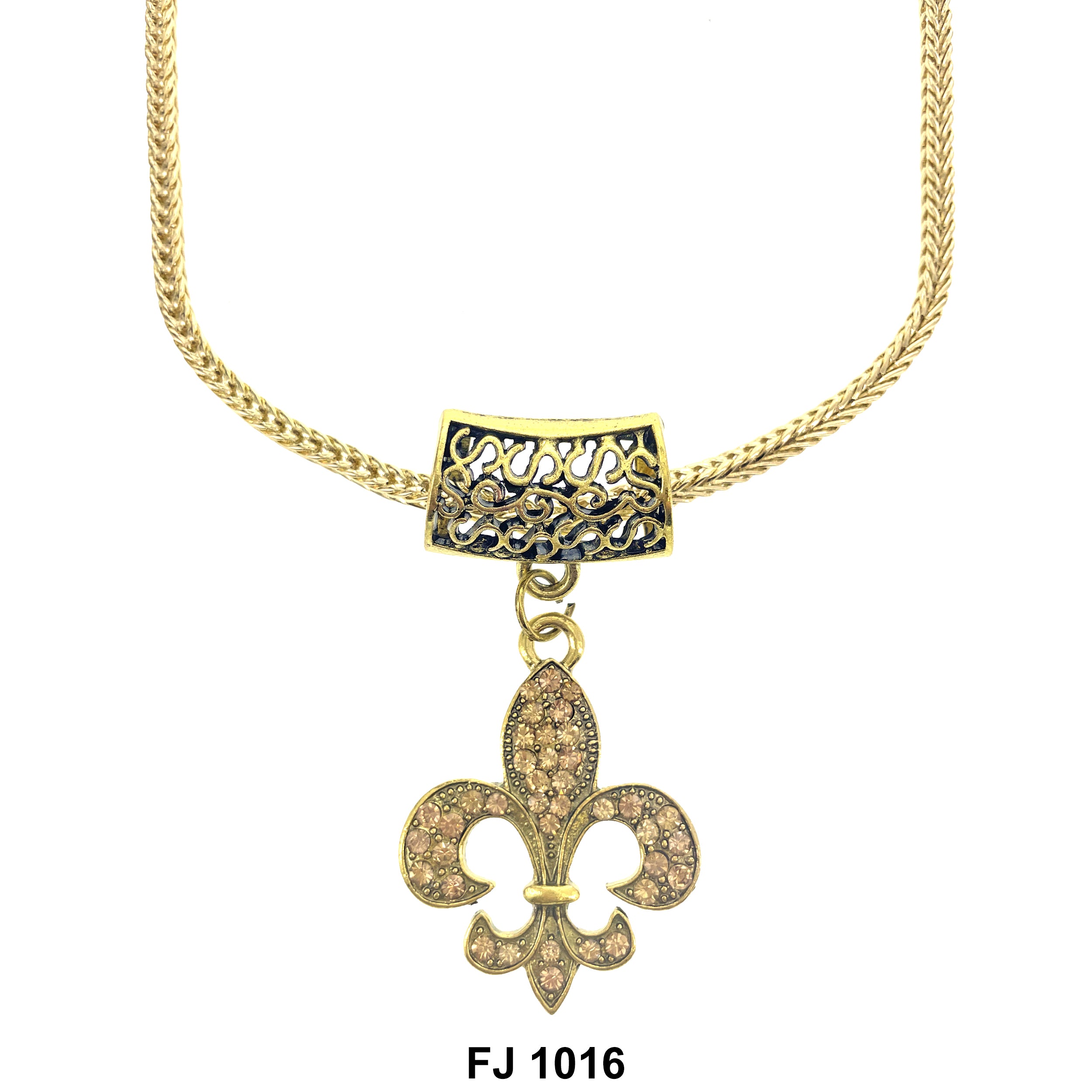 Fashion Necklace Fleur de Lis FJ 1016