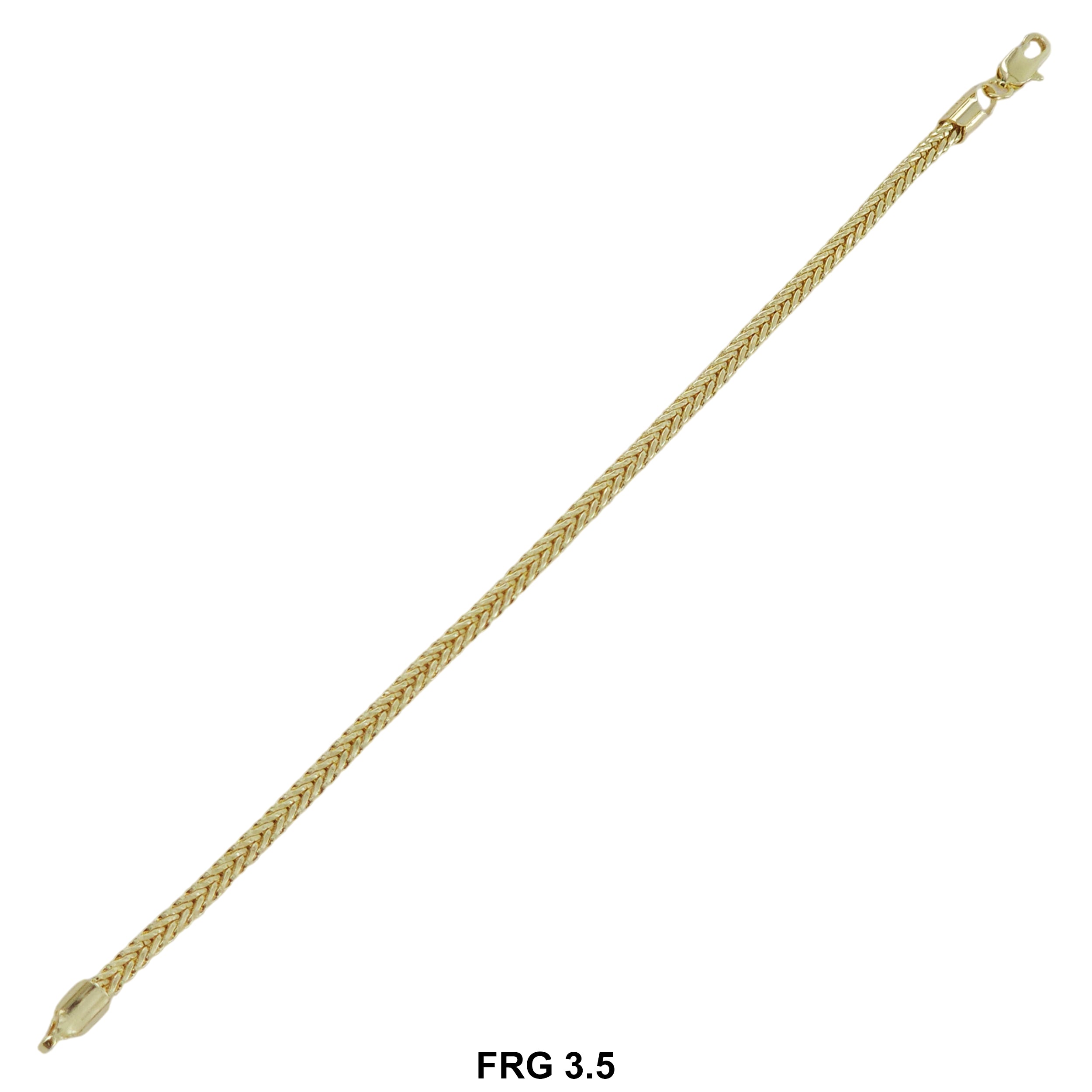 3.5 MM Franco Style Bracelet FRG 3.5