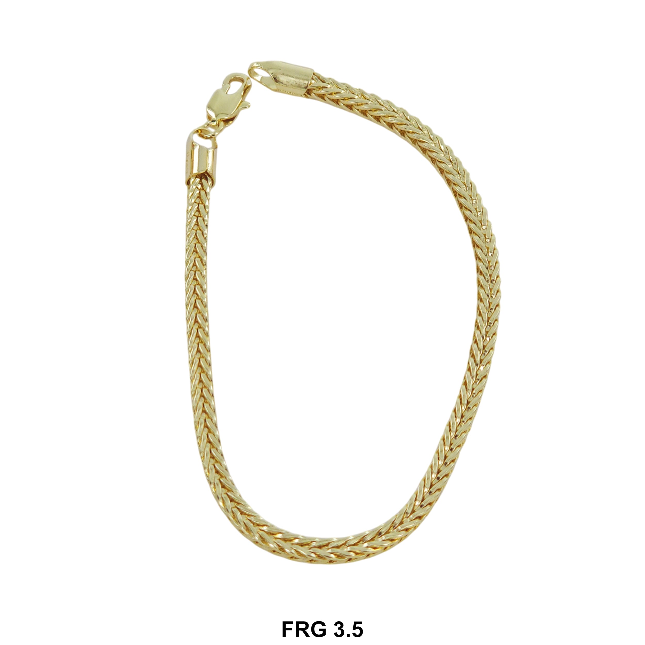 3.5 MM Franco Style Bracelet FRG 3.5