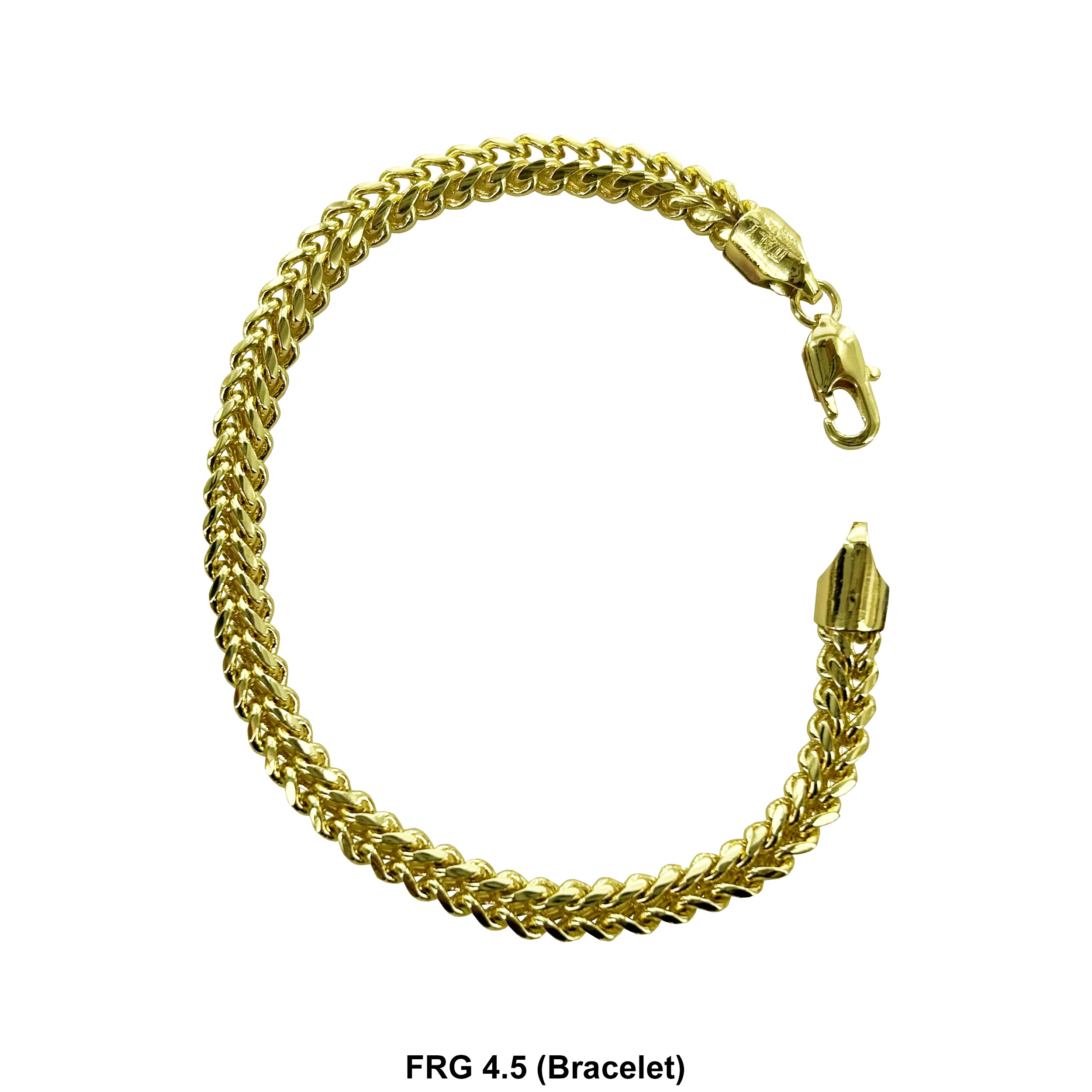 4.5 MM Franco Style Bracelet FRG 4.5