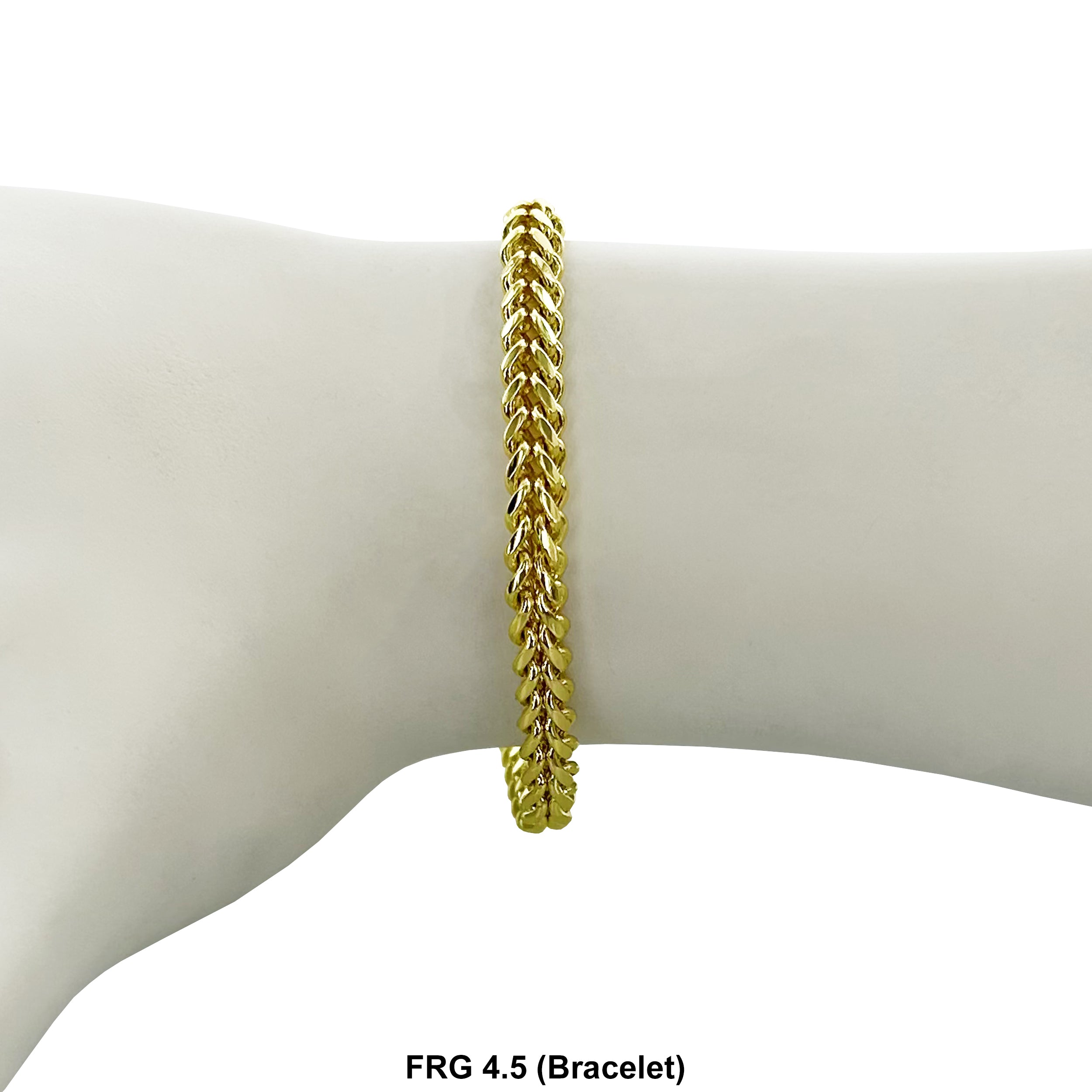 4.5 MM Franco Style Bracelet FRG 4.5