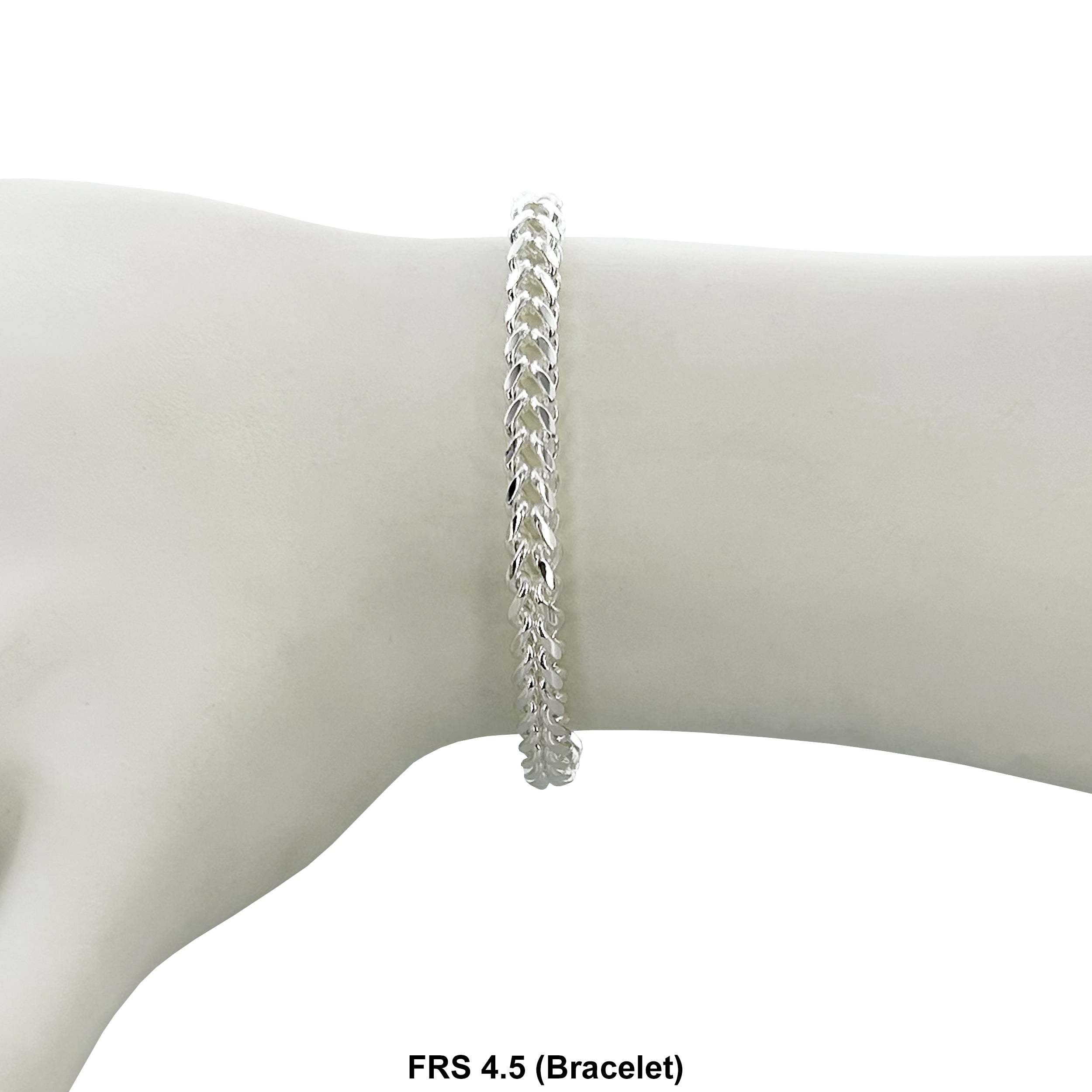 4.5 MM Franco Style Bracelet FRS 4.5