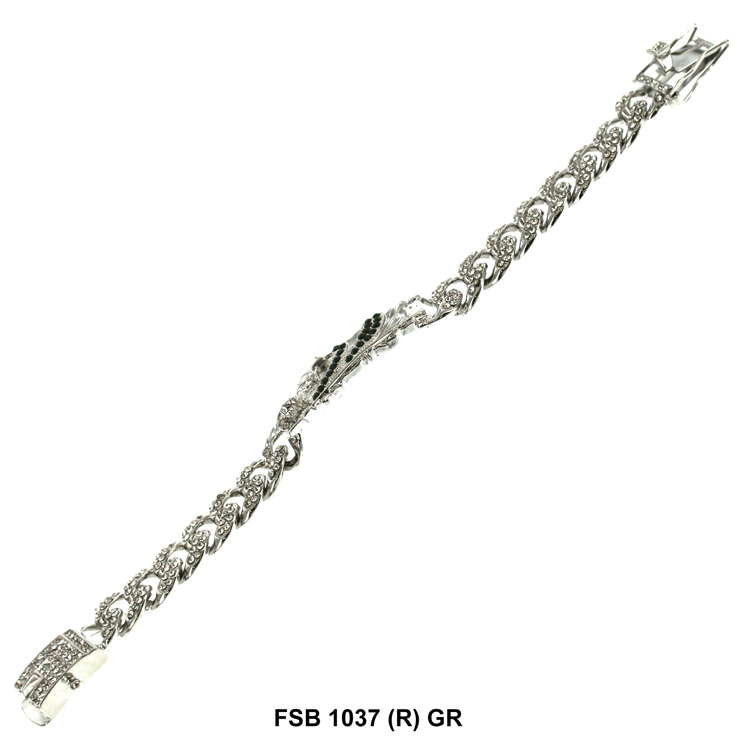 San Judas Stones Bracelet FSB 1037 (R) GR