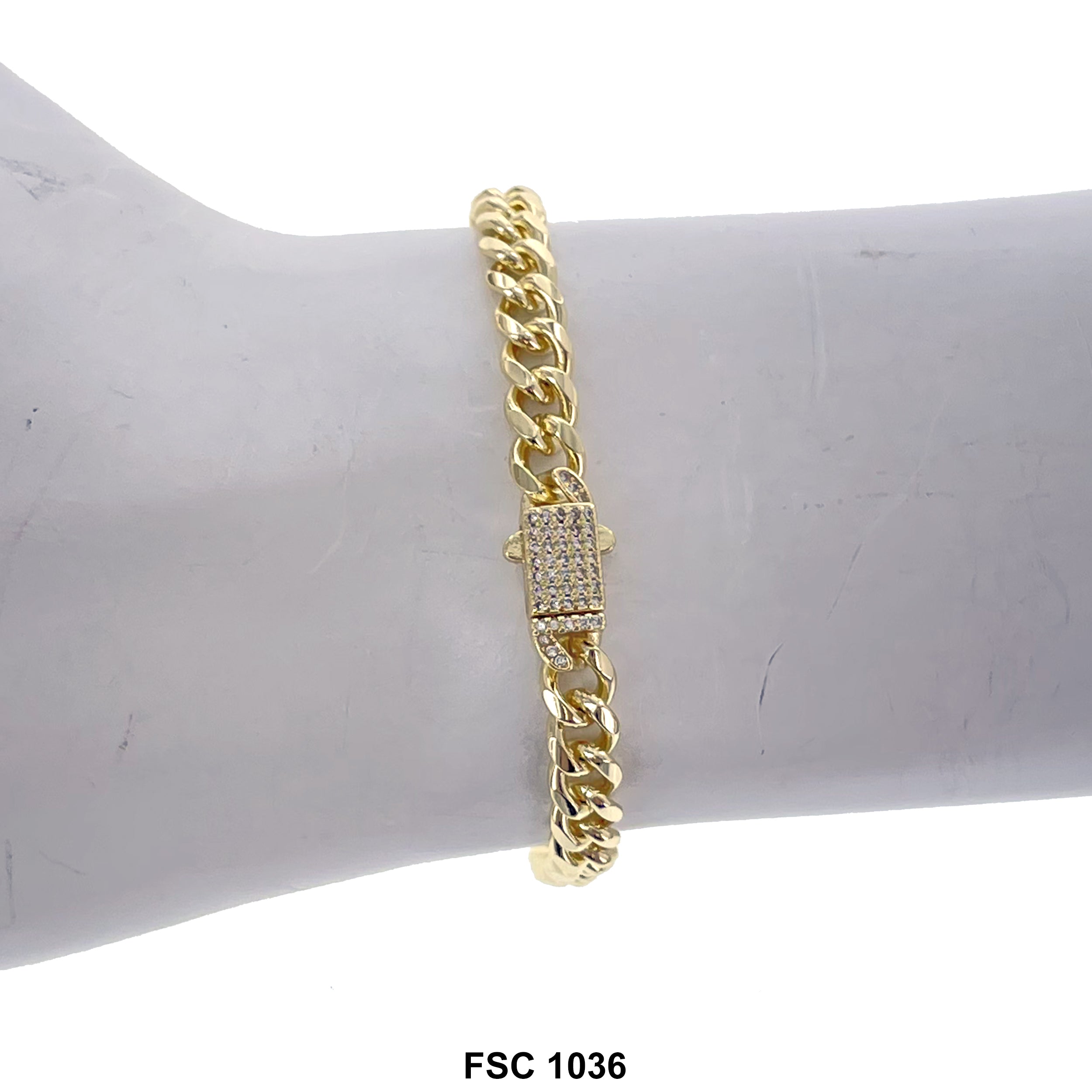 Cuban Chain Bracelet FSC 1036 G