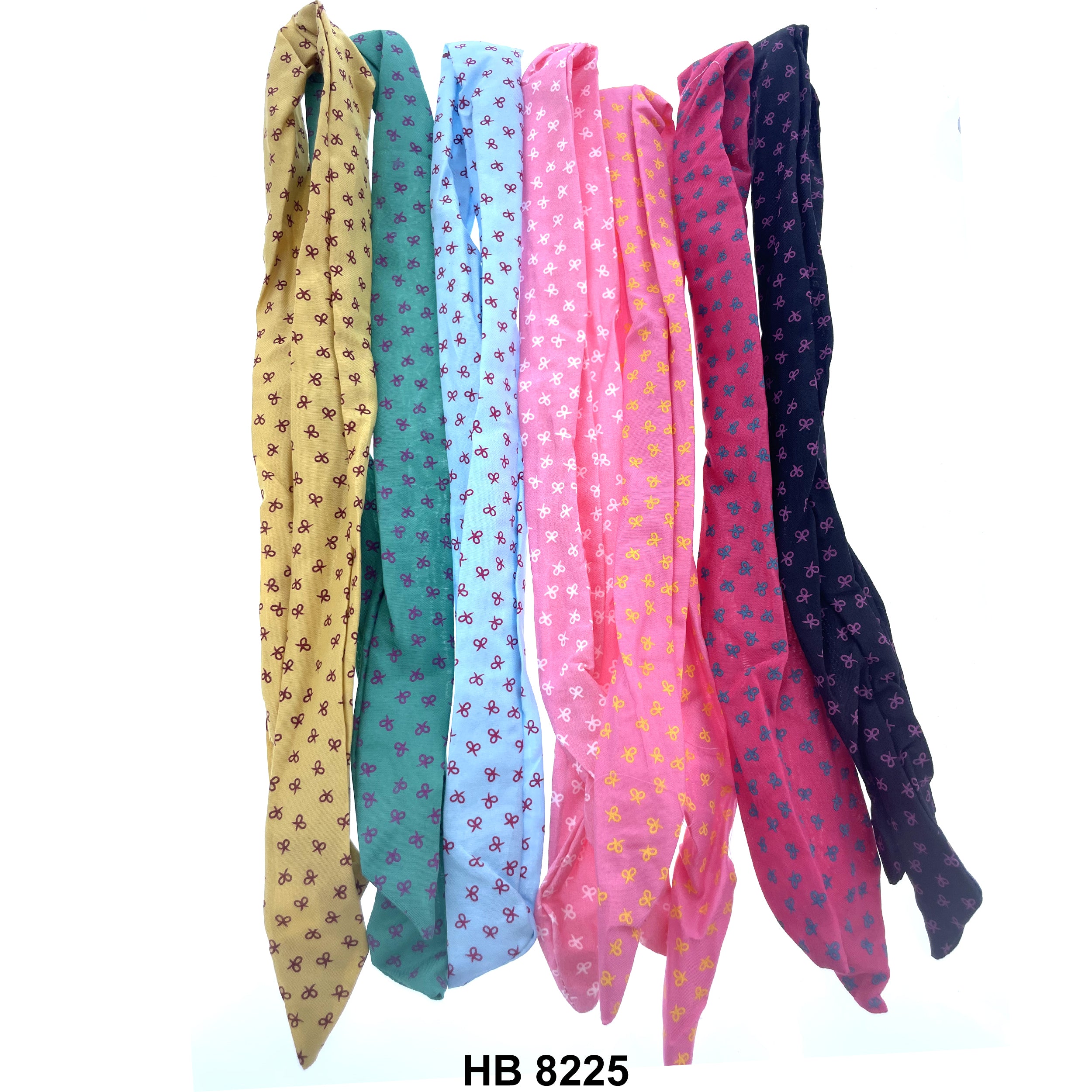 Wire Headbands Bows HB 8225