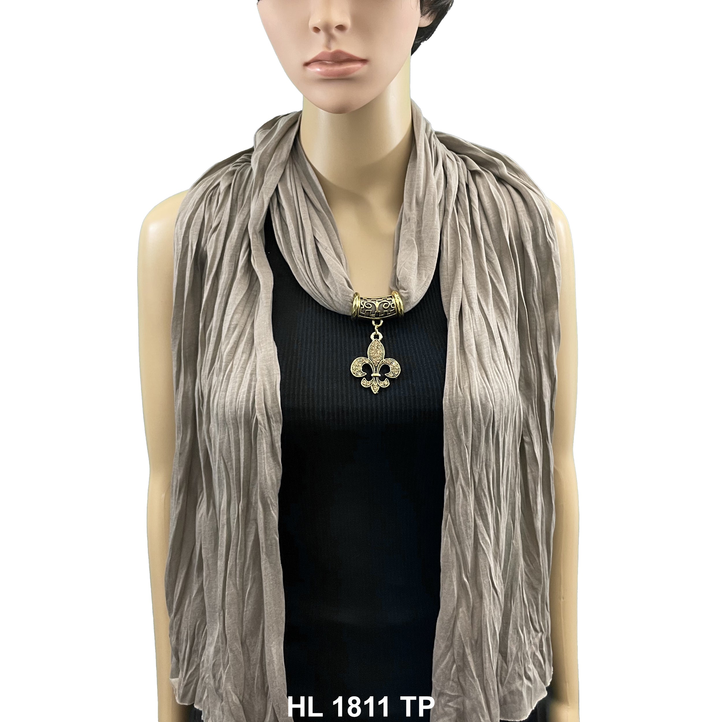 Charm Necklace Scarf HL 811 TP