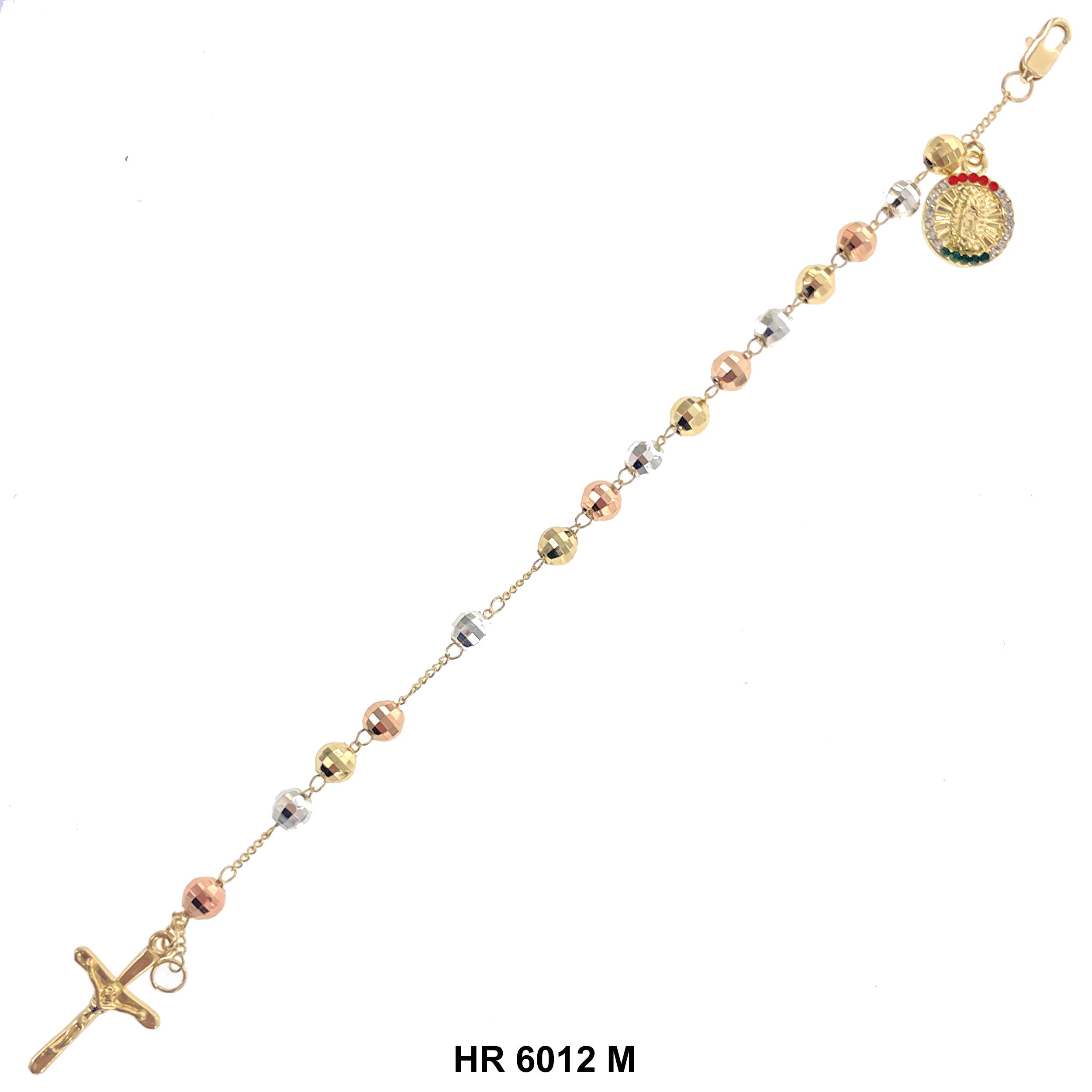 6 MM Guadalupe Hand Rosary HR 6012 M