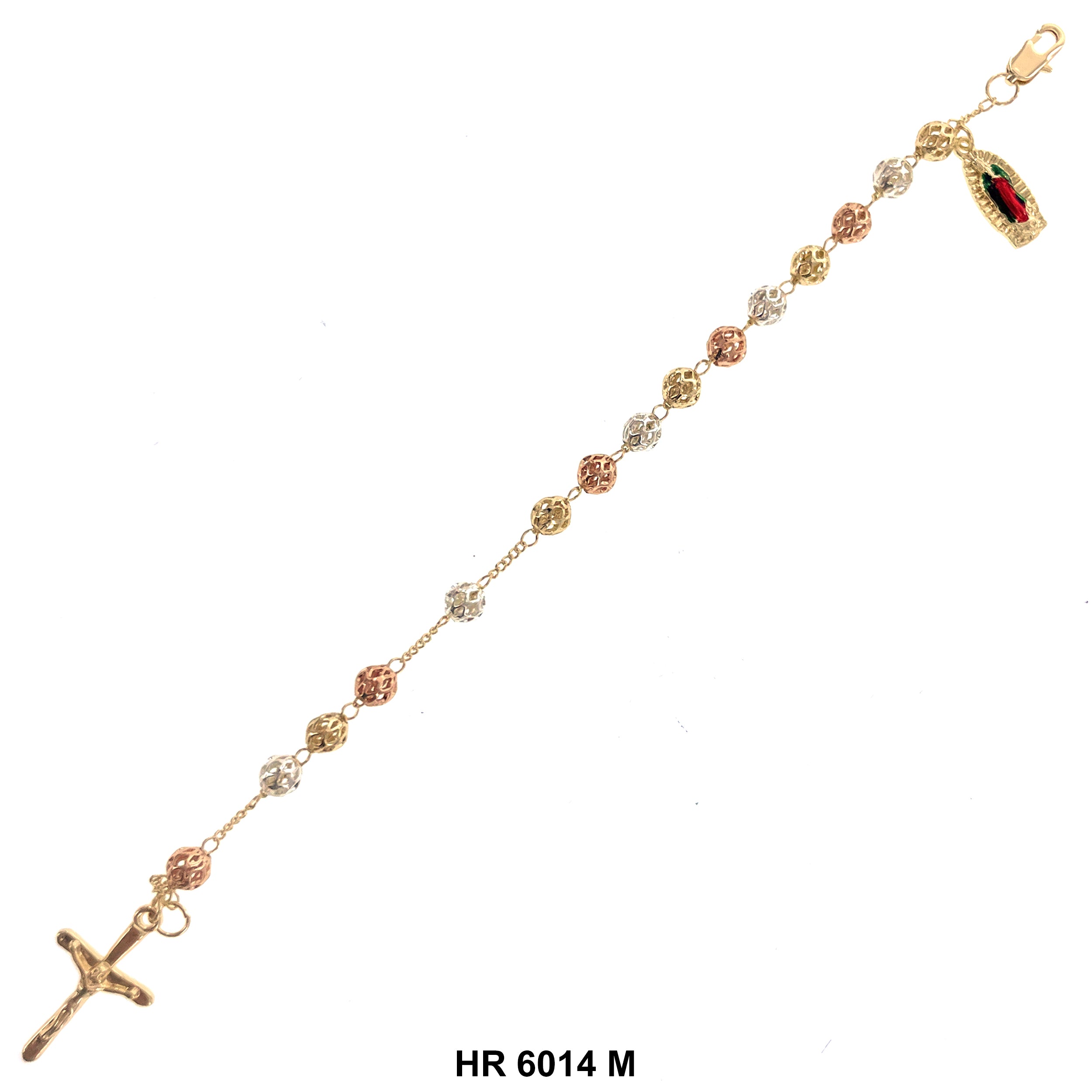 6 MM Hand Rosary Guadalupe HR 6014 M